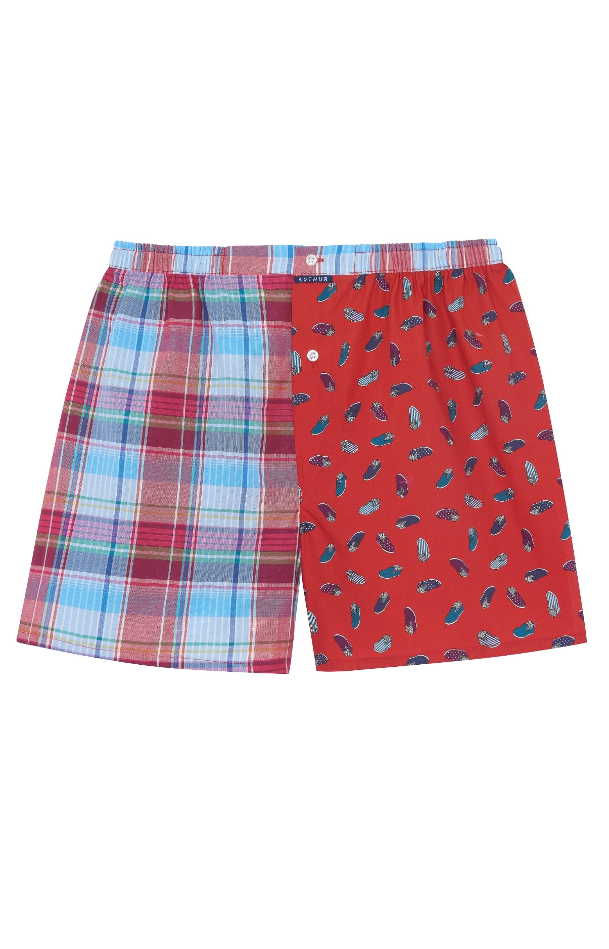 Caleçon classique Homme Upcyclé Sneaker Noir 1