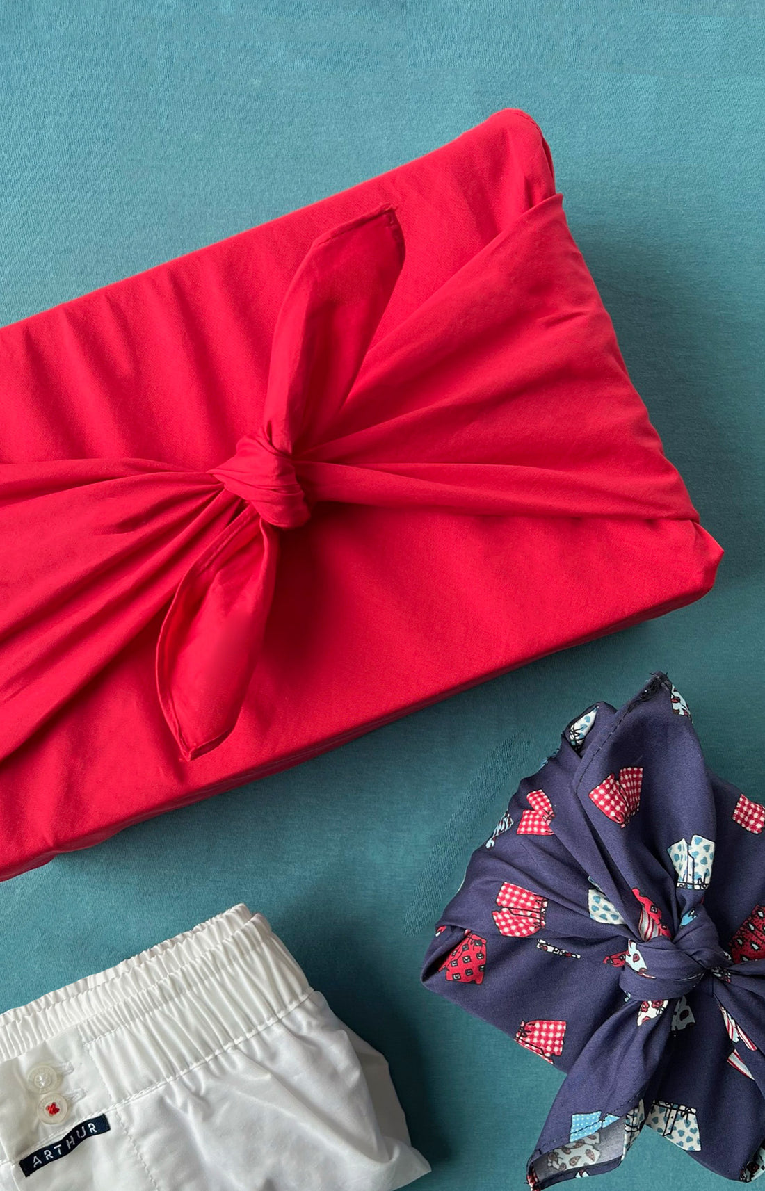 Furoshiki Accessoire Caleçon & Uni Vert 1