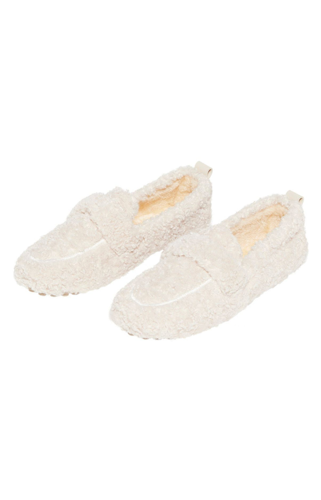 Chaussons Homme Sherpa Blanc et Ivoire 1