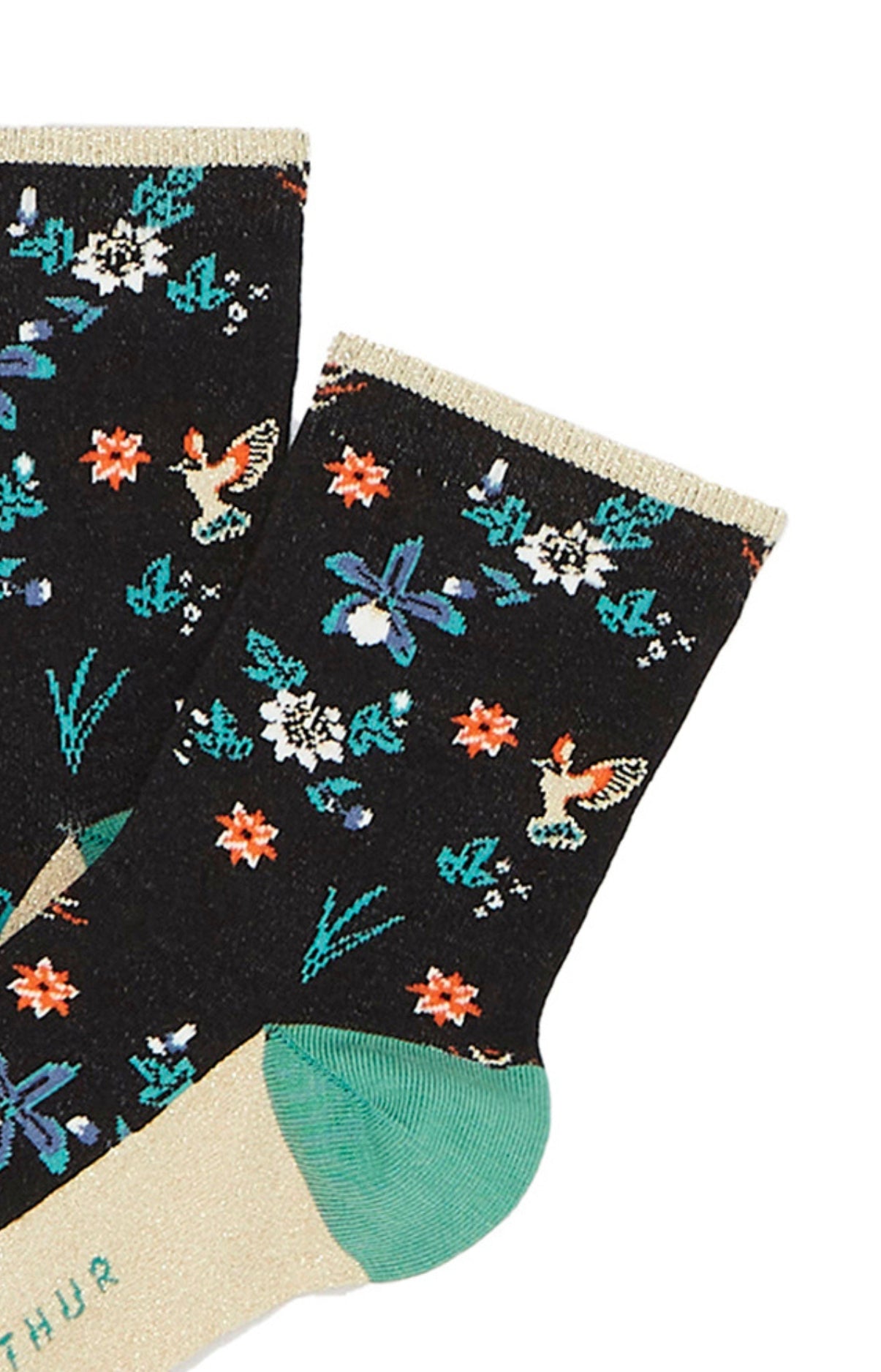 Chaussettes Femme Colibri Noir 2