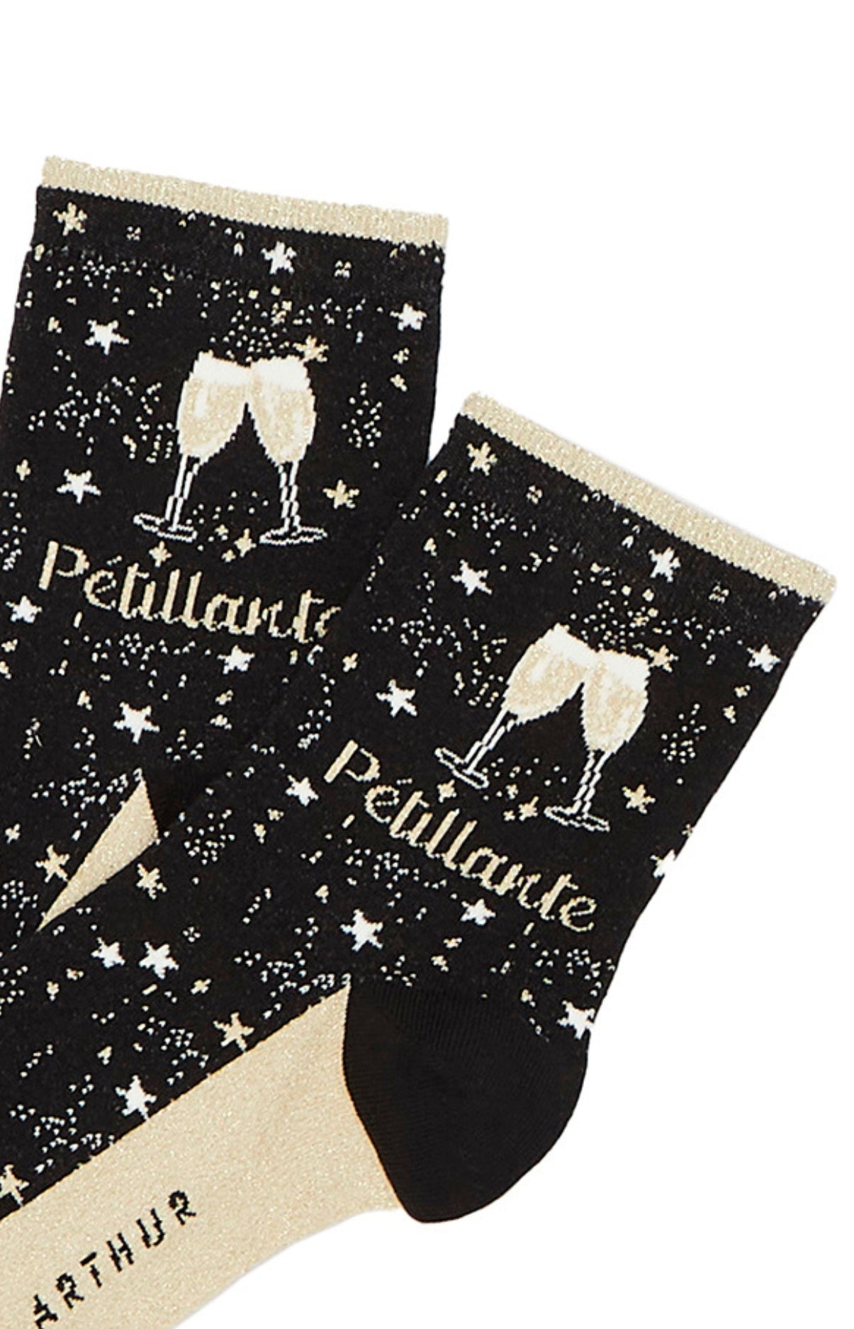 Chaussettes Femme Pétillante Noir 3