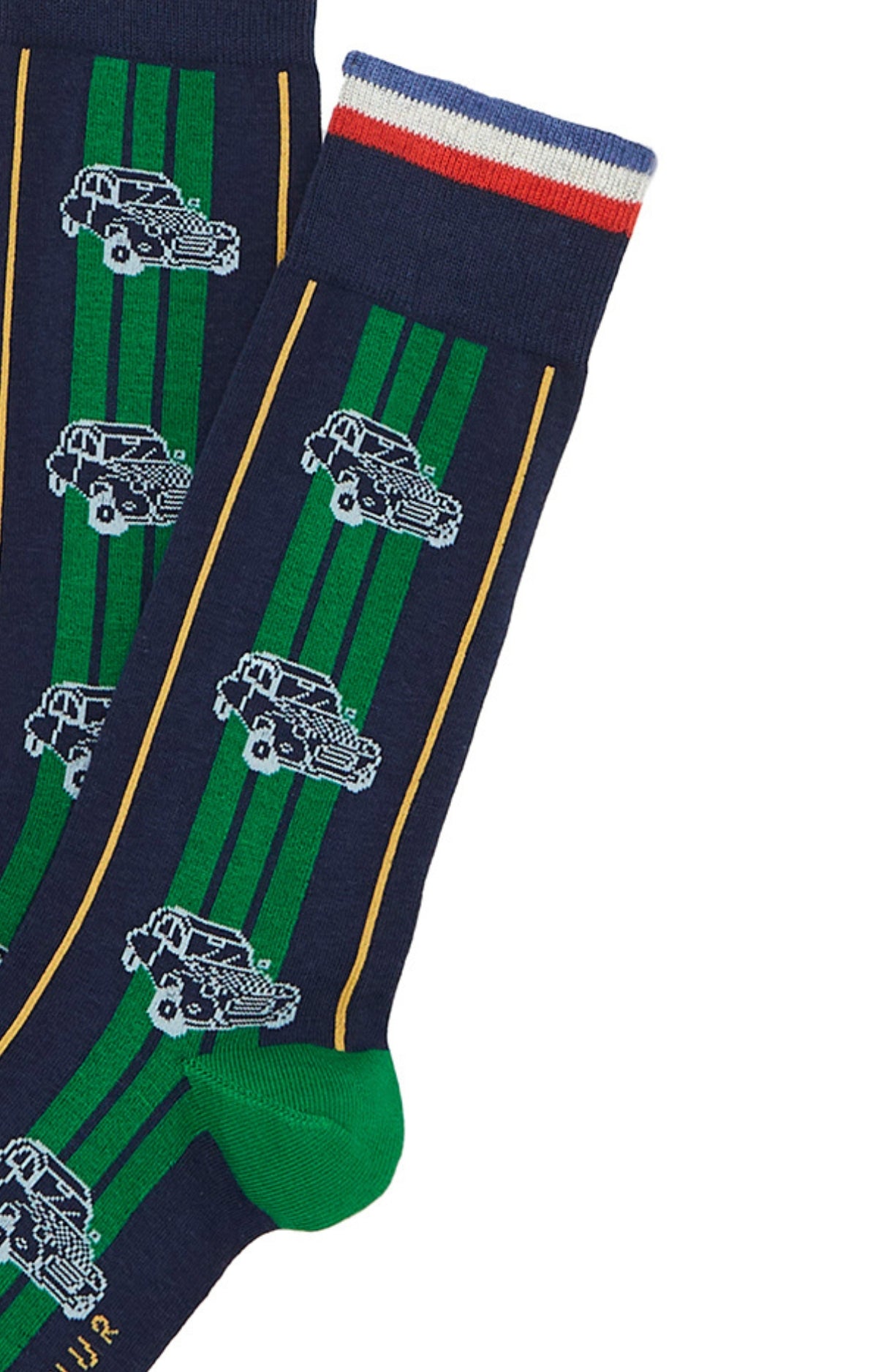 Chaussettes Homme mihautes 2CV Marine 2
