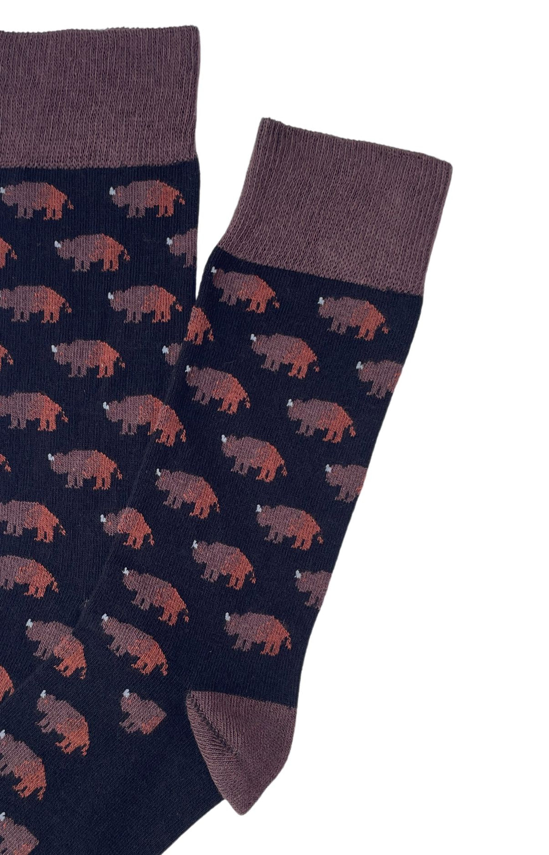 Chaussettes Homme Bison Gris 4