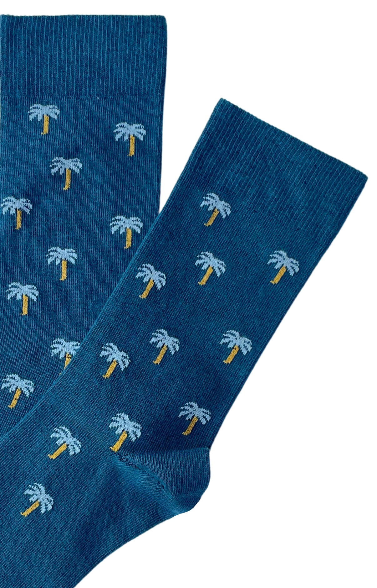 Chaussettes Homme Palmier Bleu 8