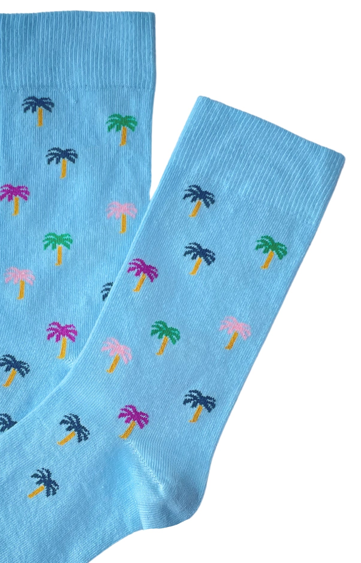 Chaussettes Homme Palmier Bleu 10