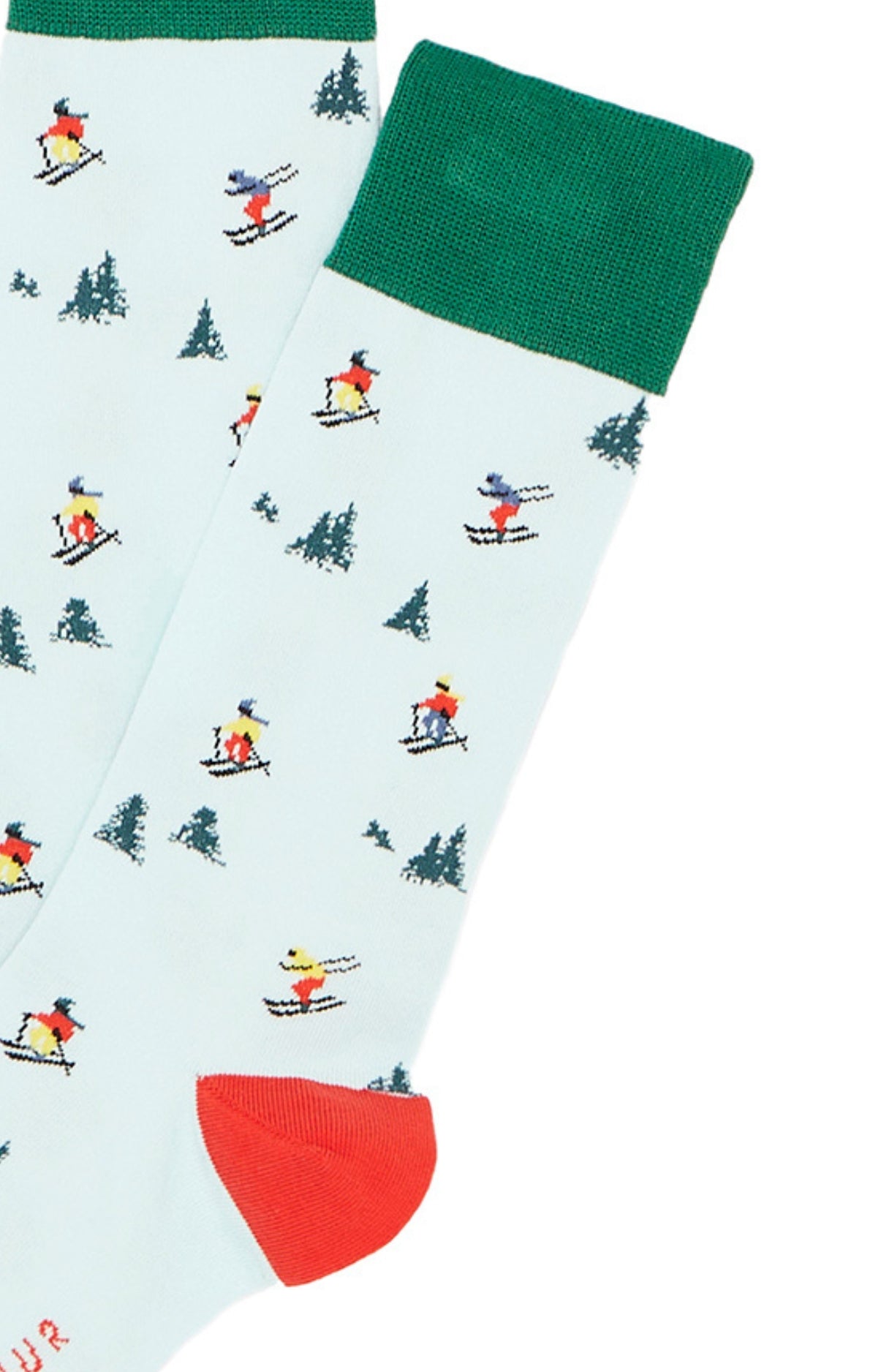 Chaussettes Homme Skieurs Bleu 2
