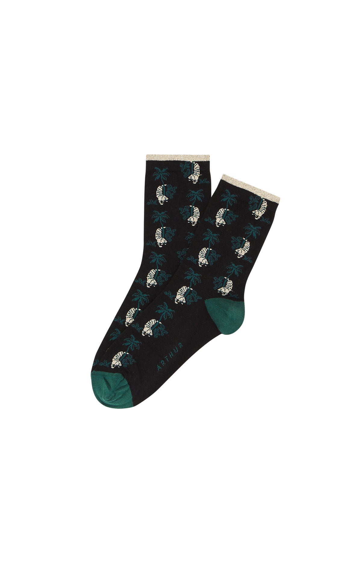 Chaussettes Femme Tigre Noir 6