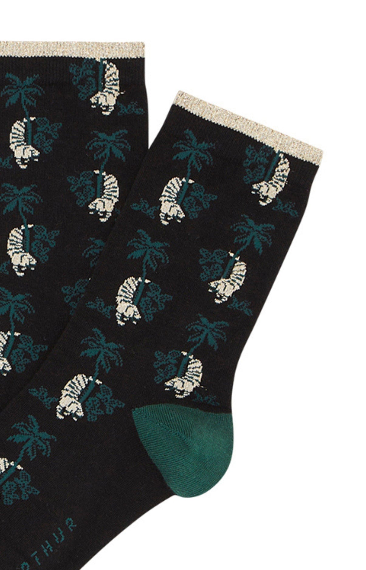 Chaussettes Femme Tigre Noir 7