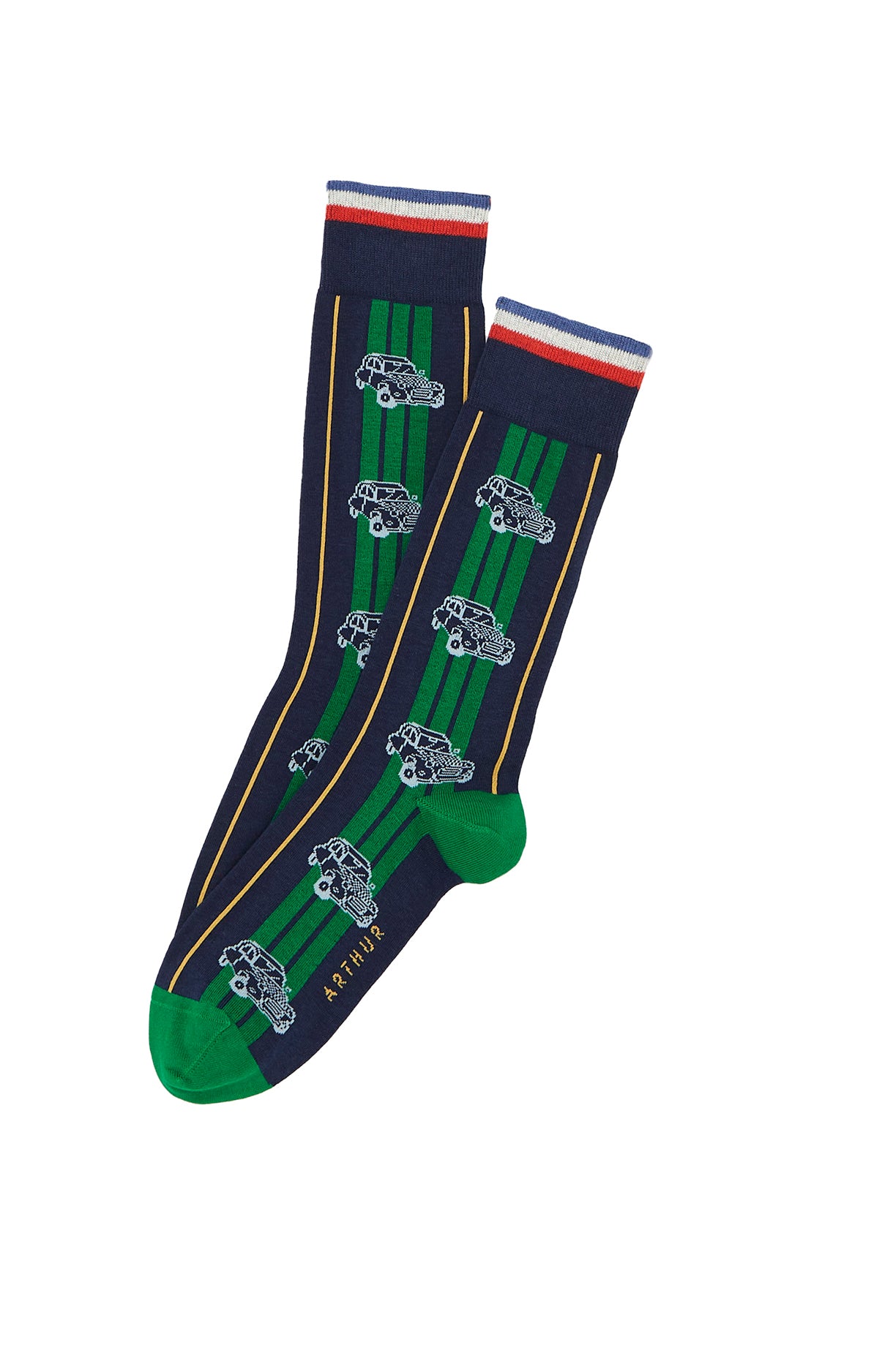 Chaussettes Homme mihautes 2CV Marine 1