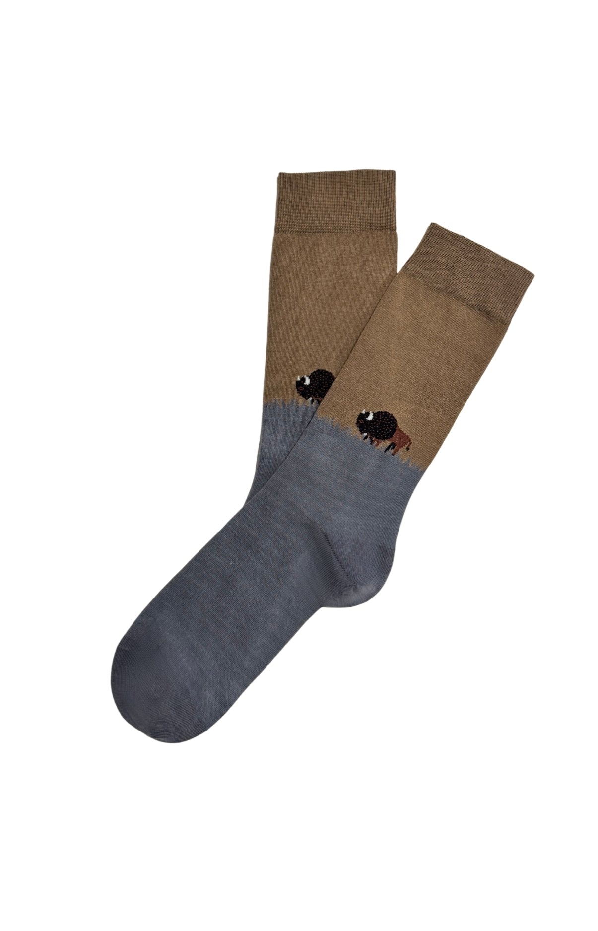Chaussettes Bison Caramel homme 1