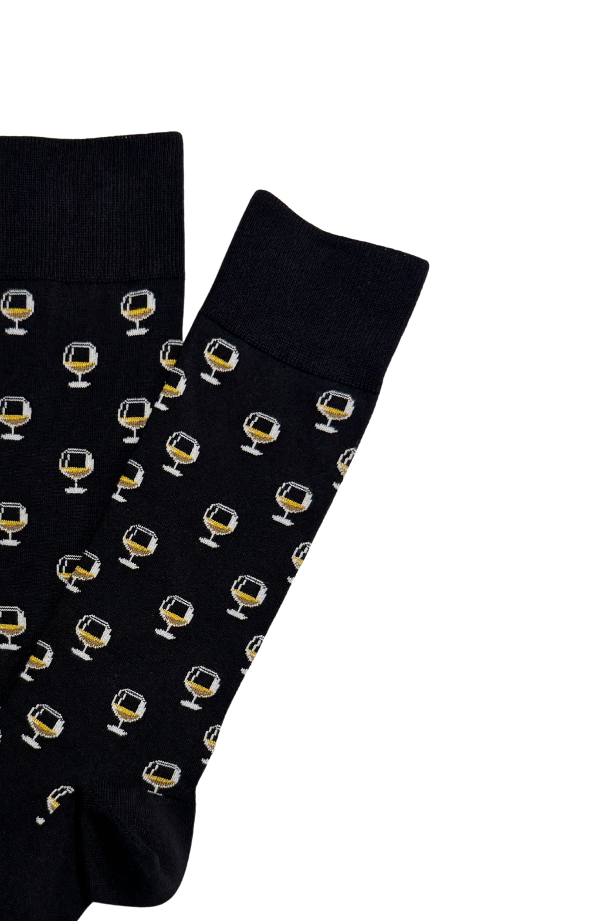 Chaussettes coton cognac homme 2