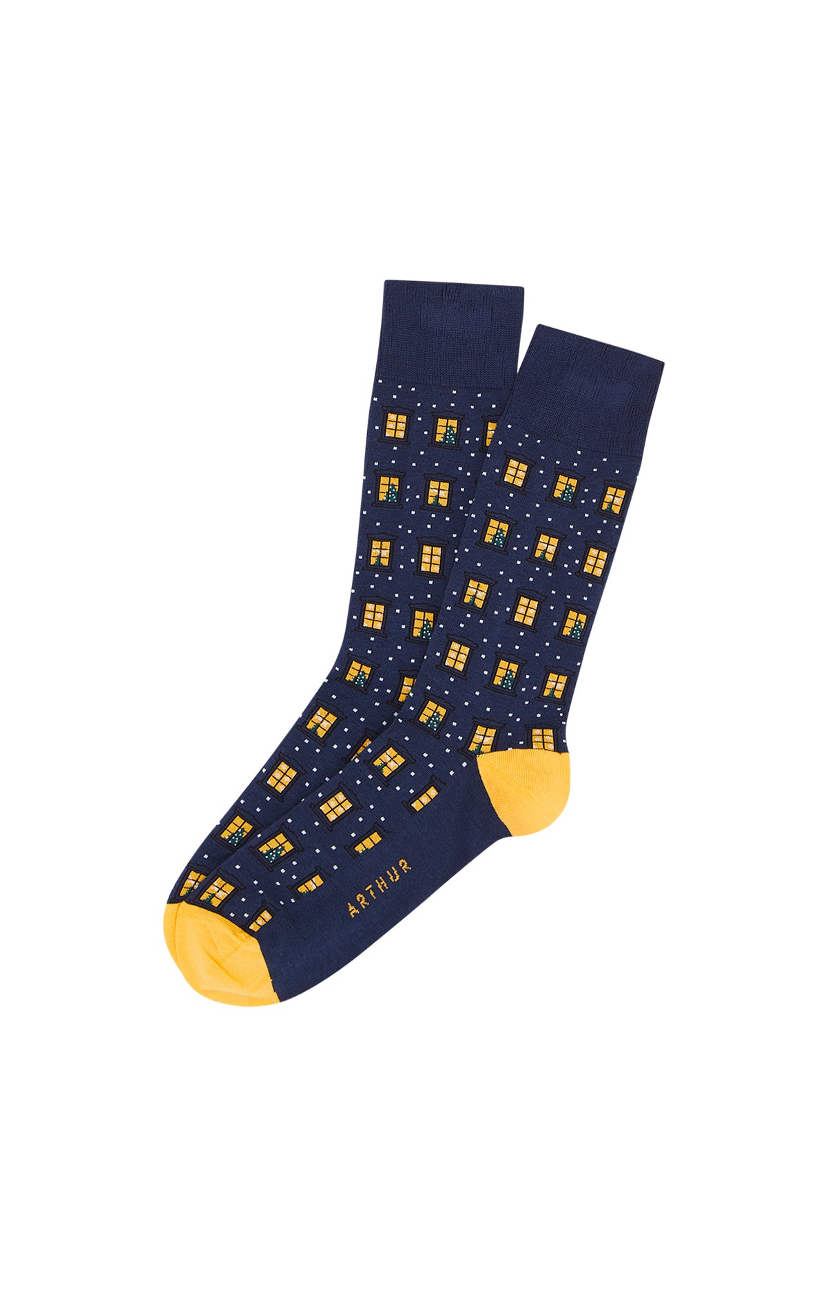 Chaussettes Homme Nuit de fête Marine 1