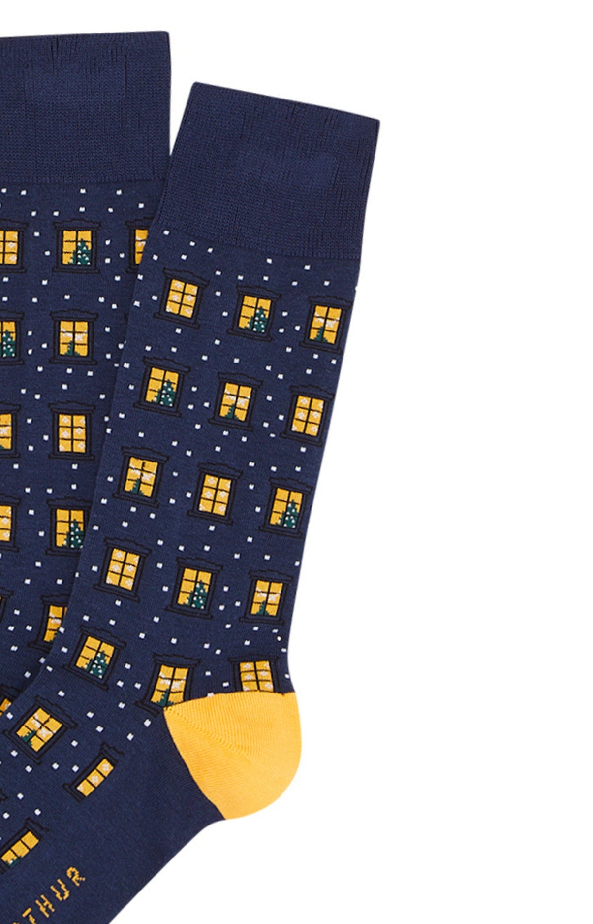 Chaussettes Homme Nuit de fête Marine 2