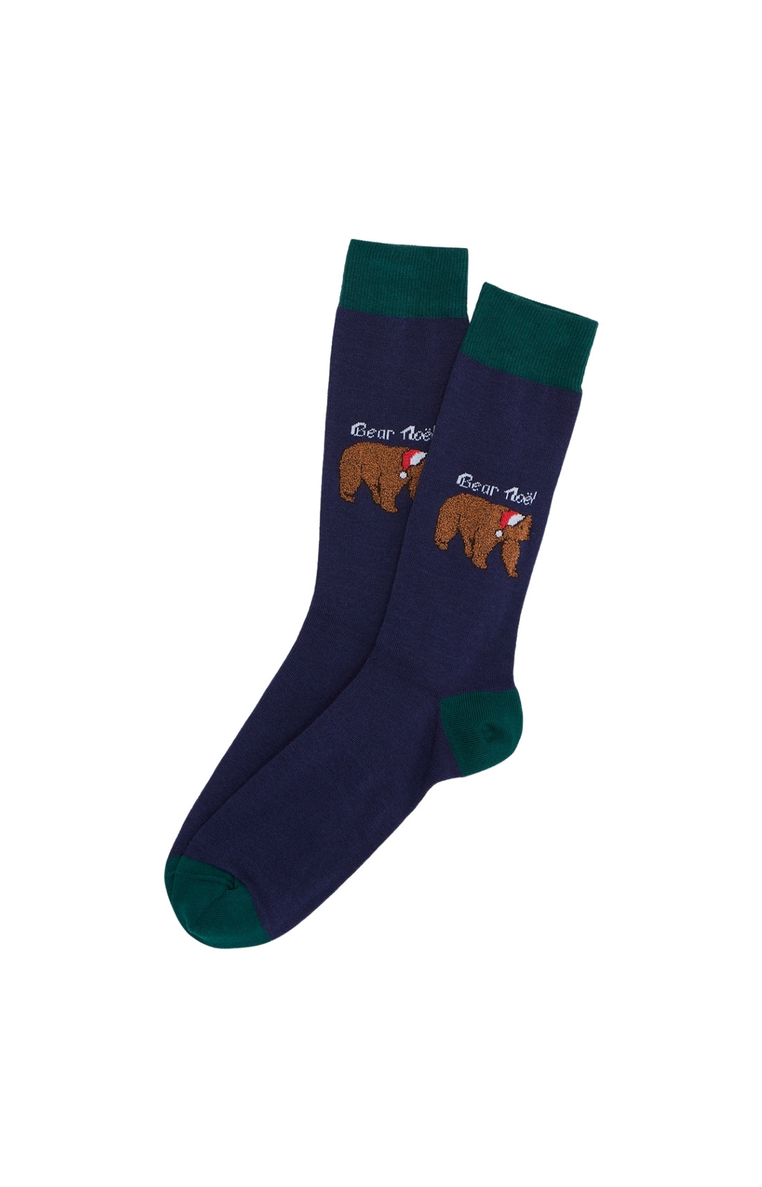 Chaussettes Homme Bear Noël Marine MARINE 1