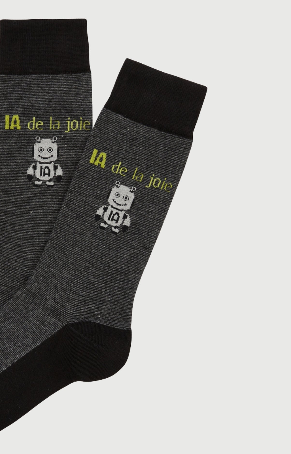 Chaussettes Homme IA de la joie Imprimé robots 2