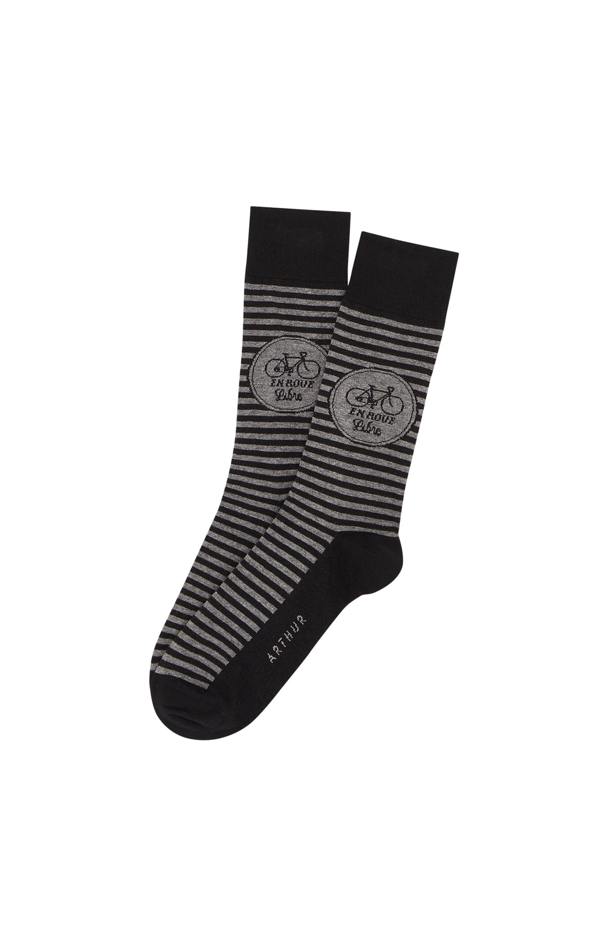 Chaussettes Homme En roue libre Noir 1