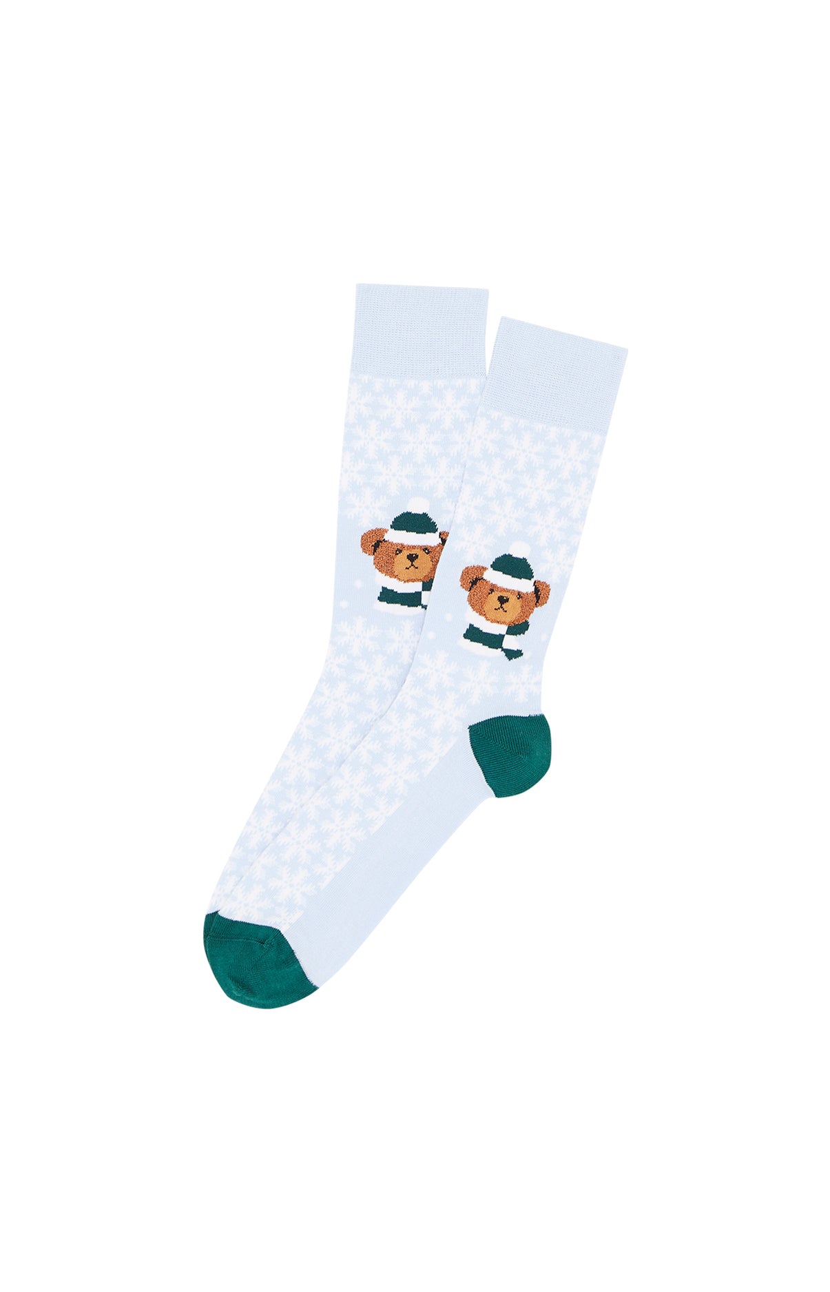 Chaussettes Homme Teddy Bleu 11