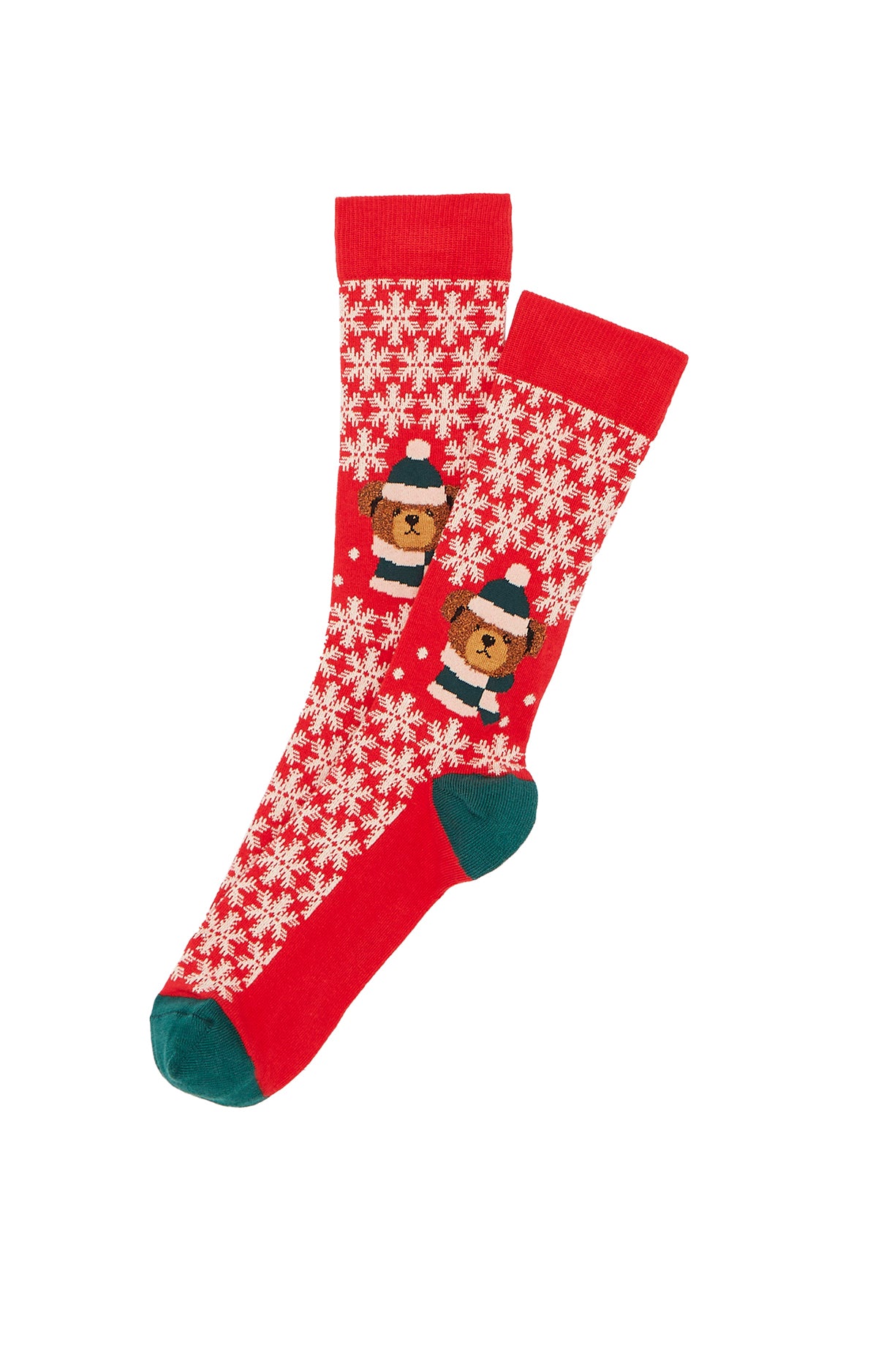 Chaussettes - Teddy de Noel