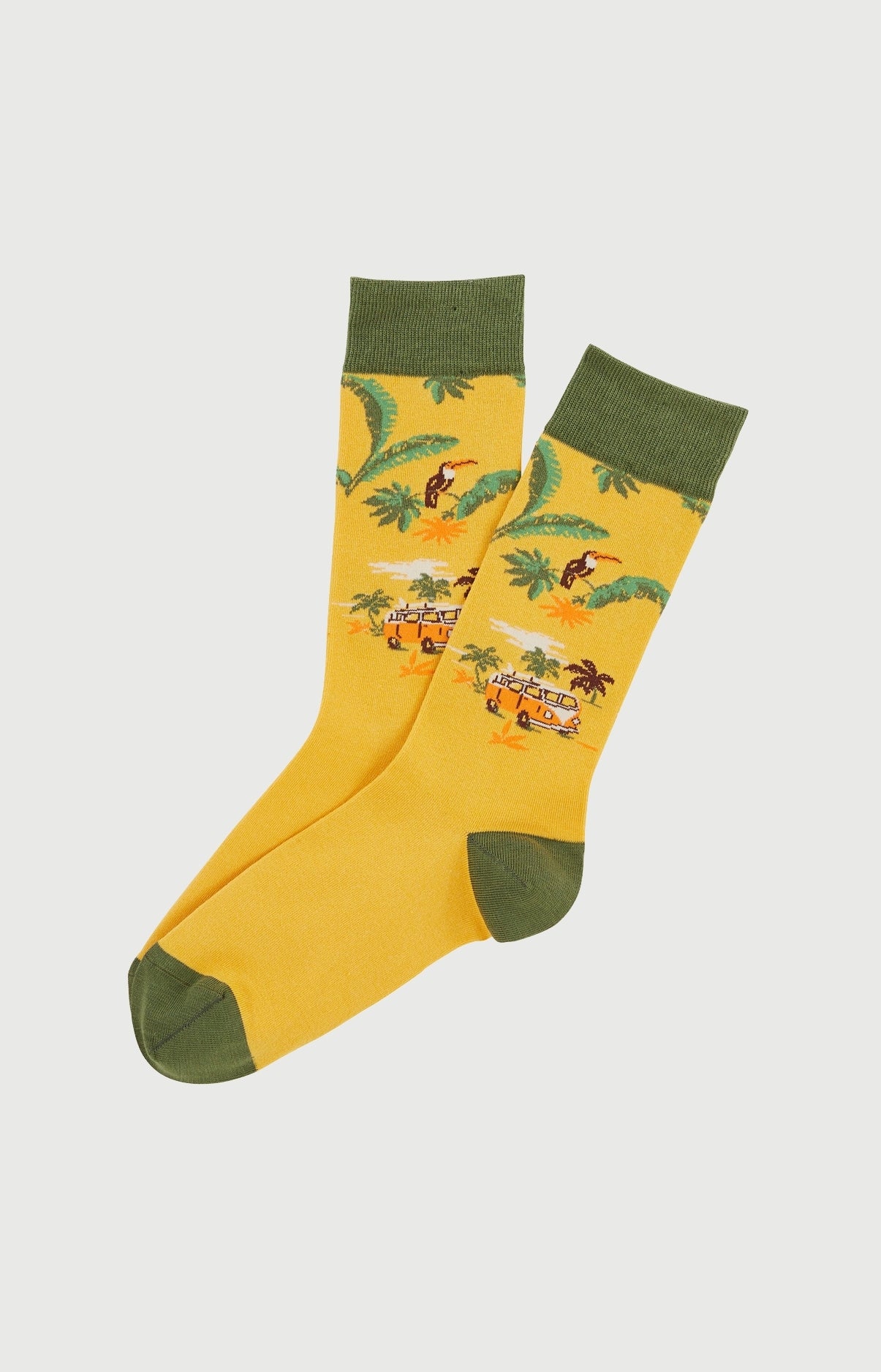 Chaussettes - Van Life Jaune