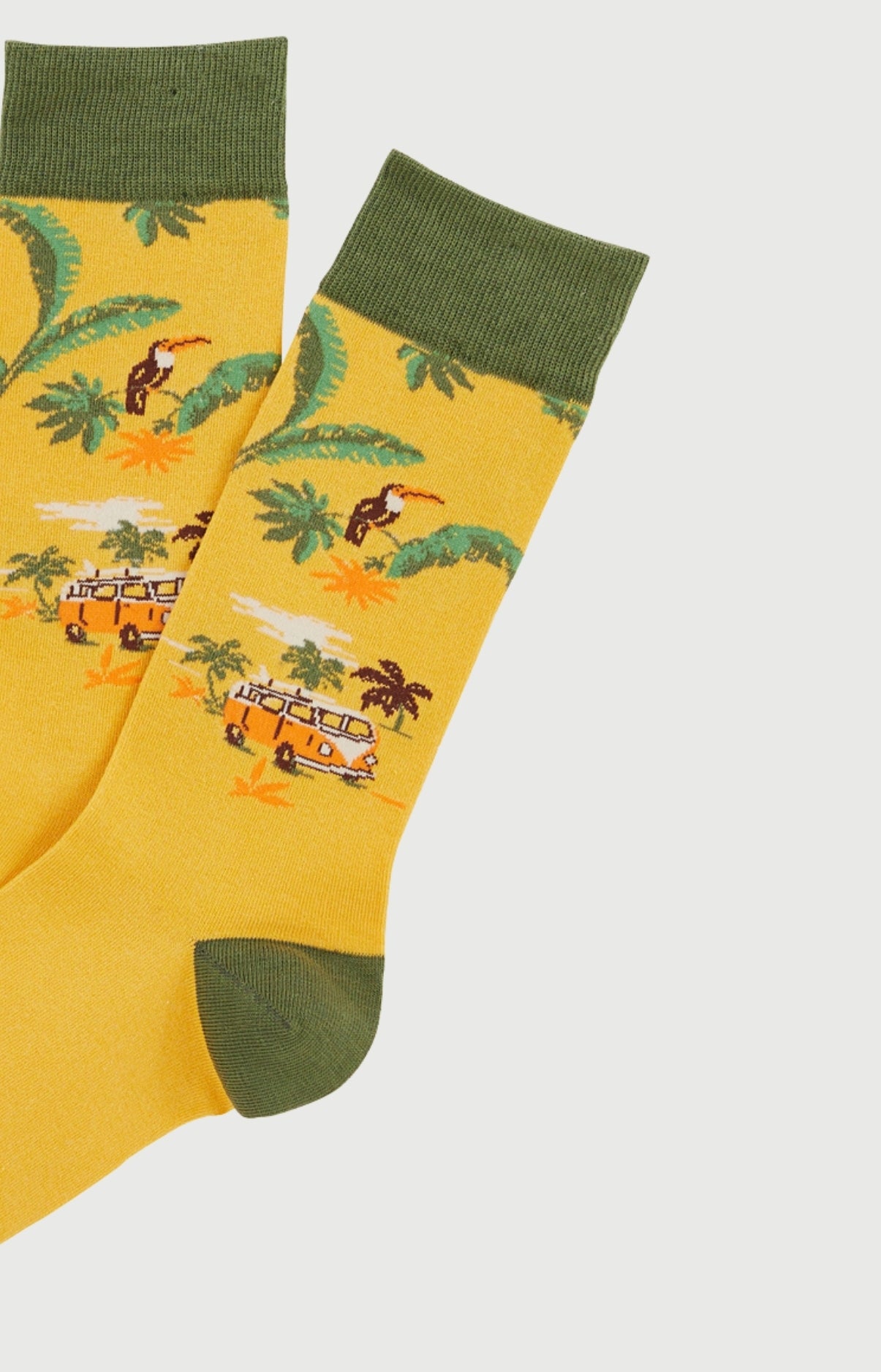 Chaussettes - Van Life Jaune