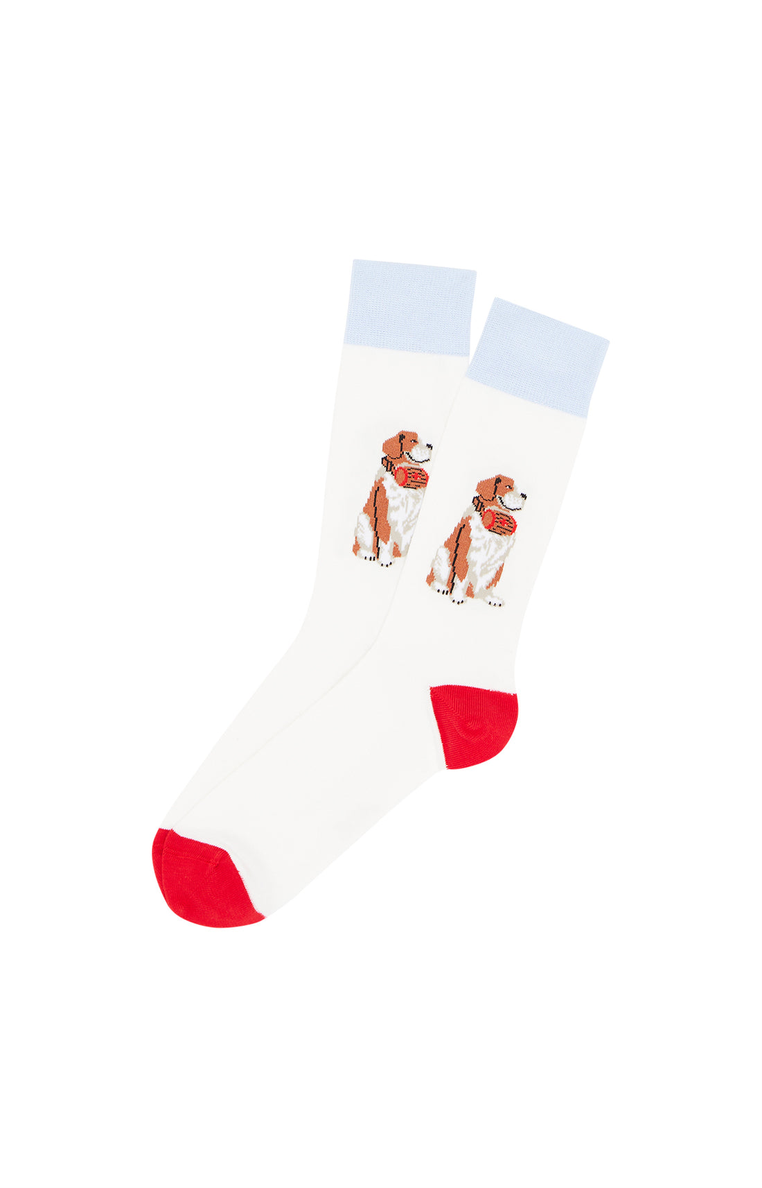 Chaussettes Femme WOUF Blanc et Ivoire 3