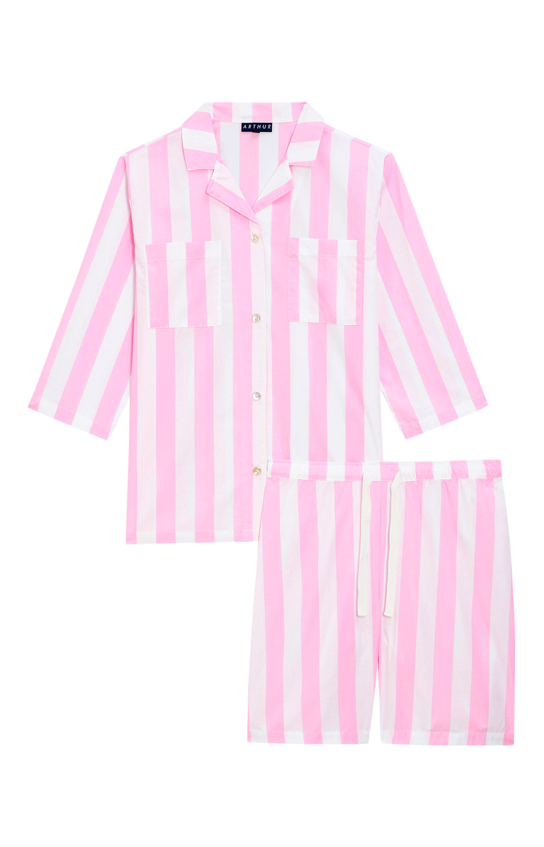 Pyjama court Femme Louise Rose 3