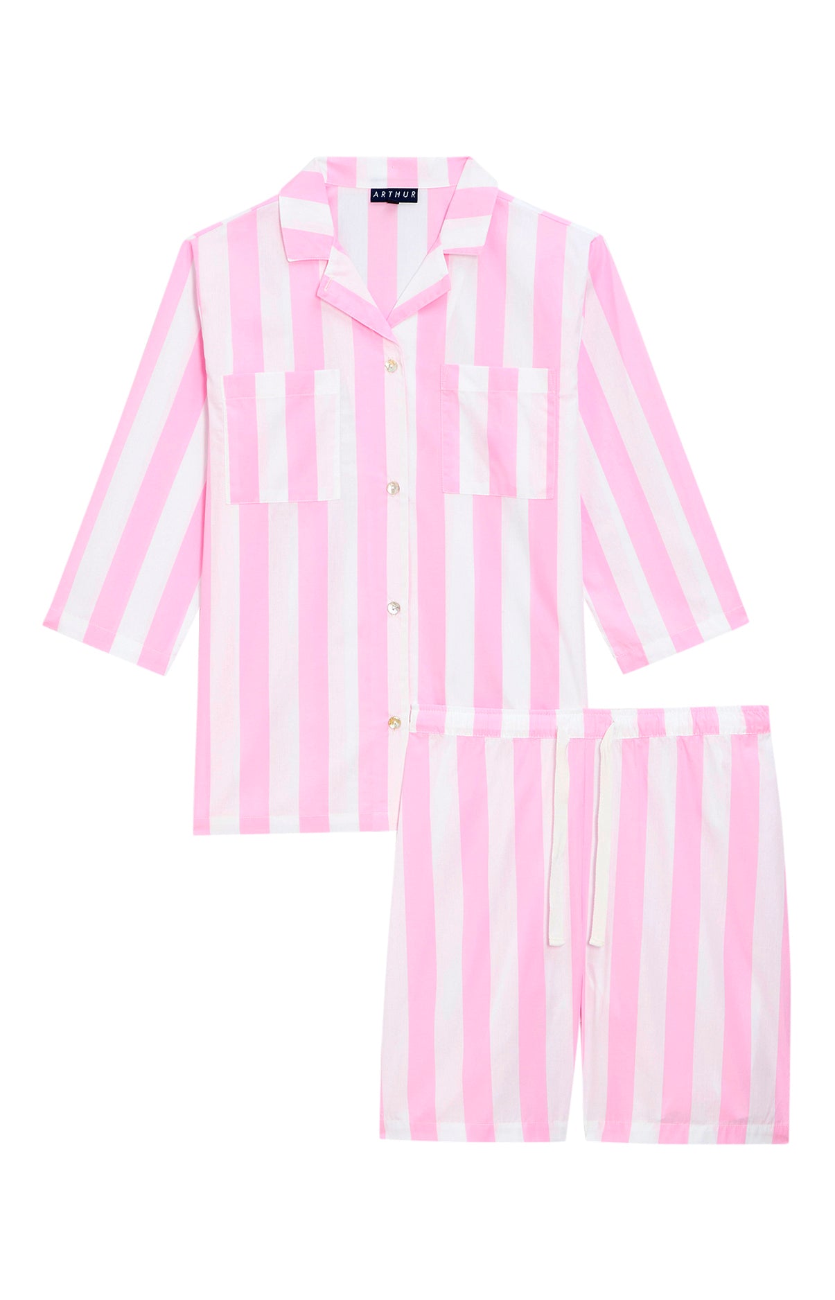 Pyjama court Femme Louise Rose 3