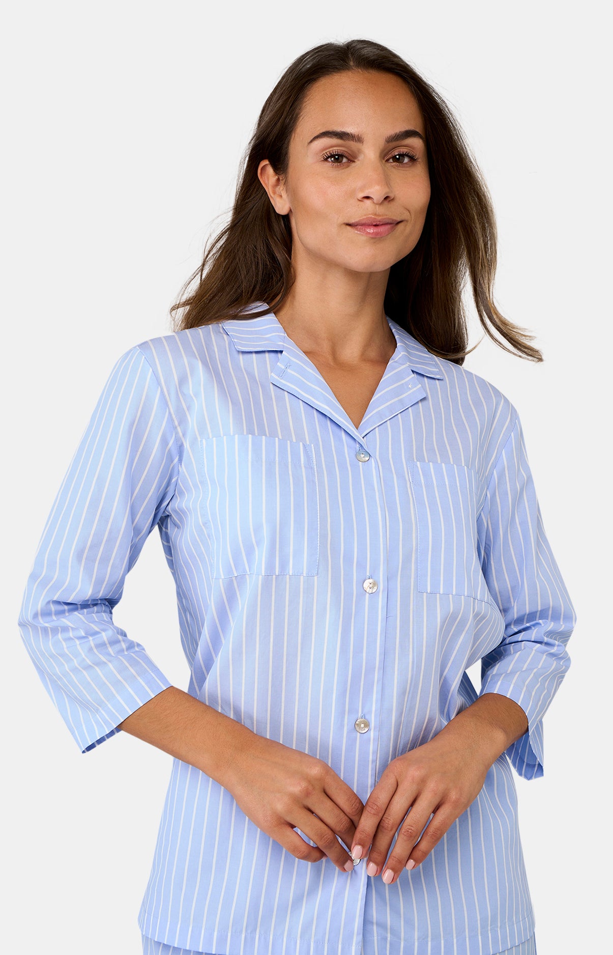 Pyjama court Femme Mona Bleu 4