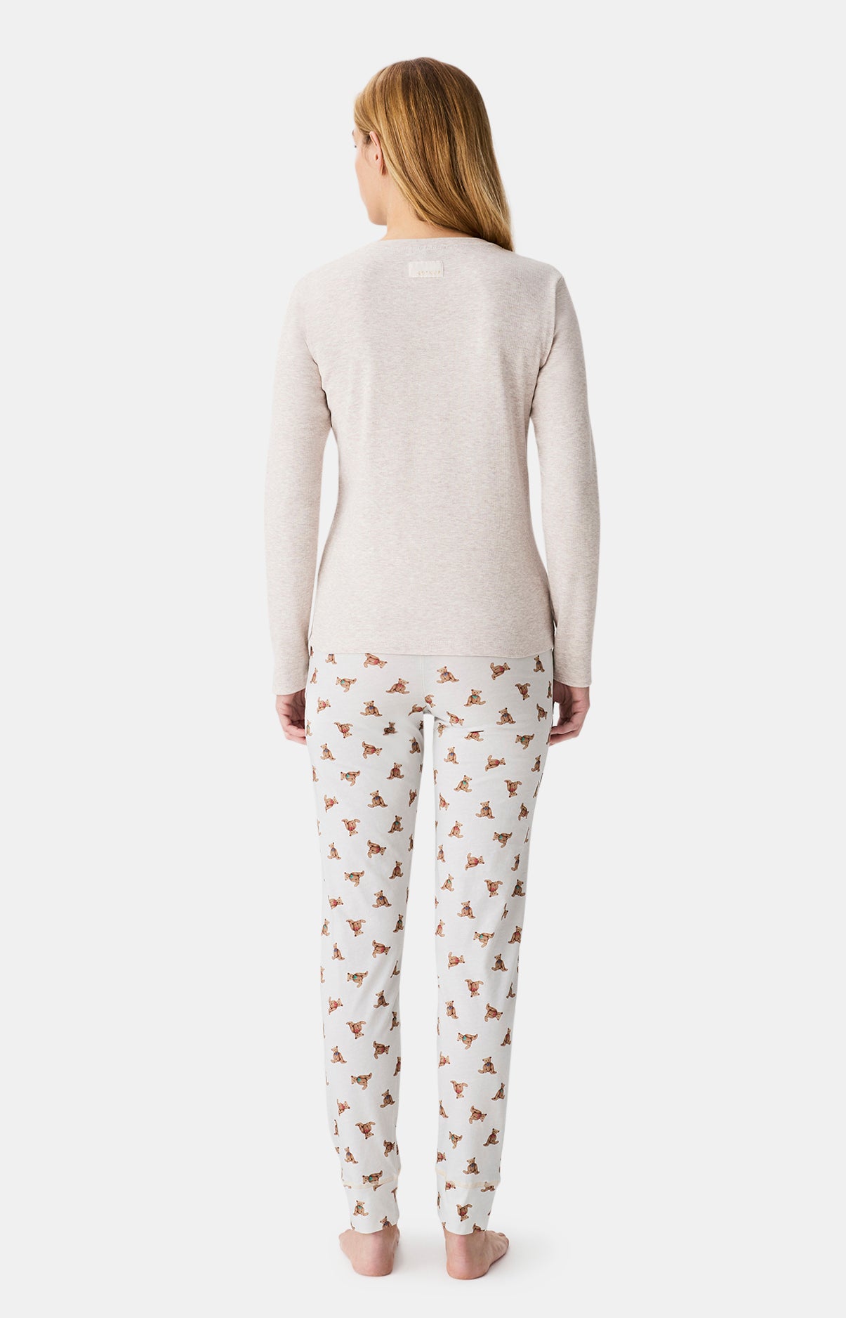 Pyjamas Femme Old Teddy IVOIRE 7
