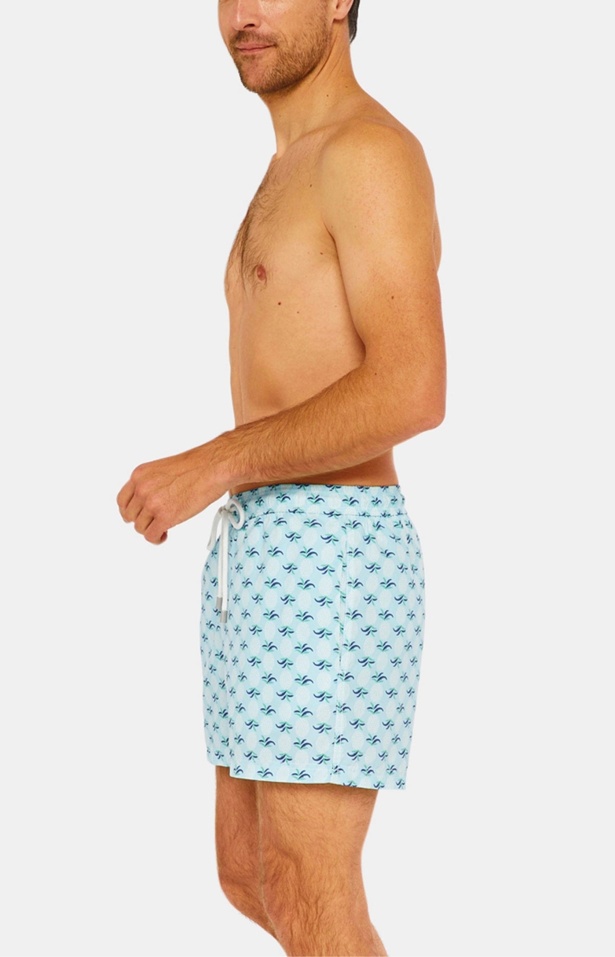 Short de bain Homme Ananas Bleu 4