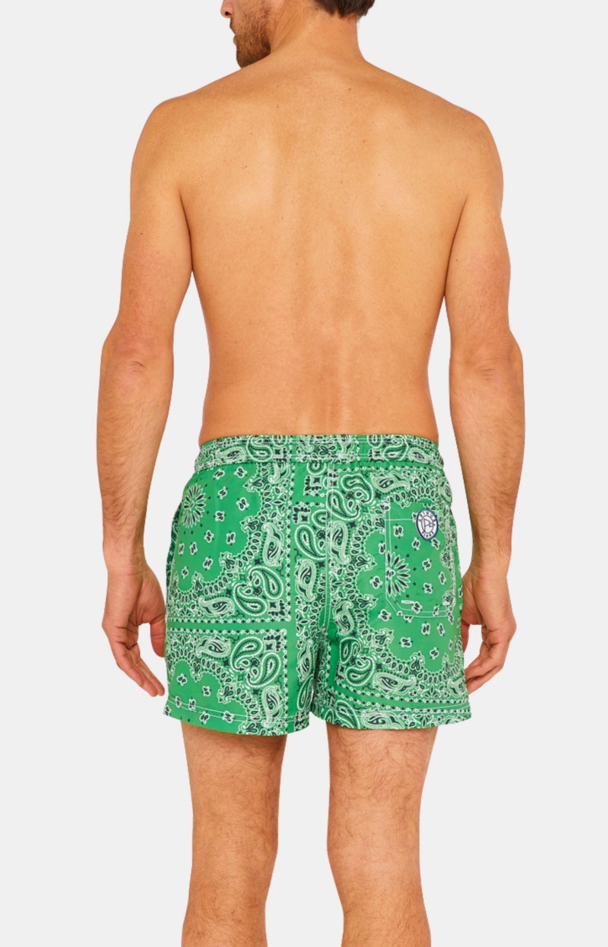 Short de bain Homme Bandana Vert 6