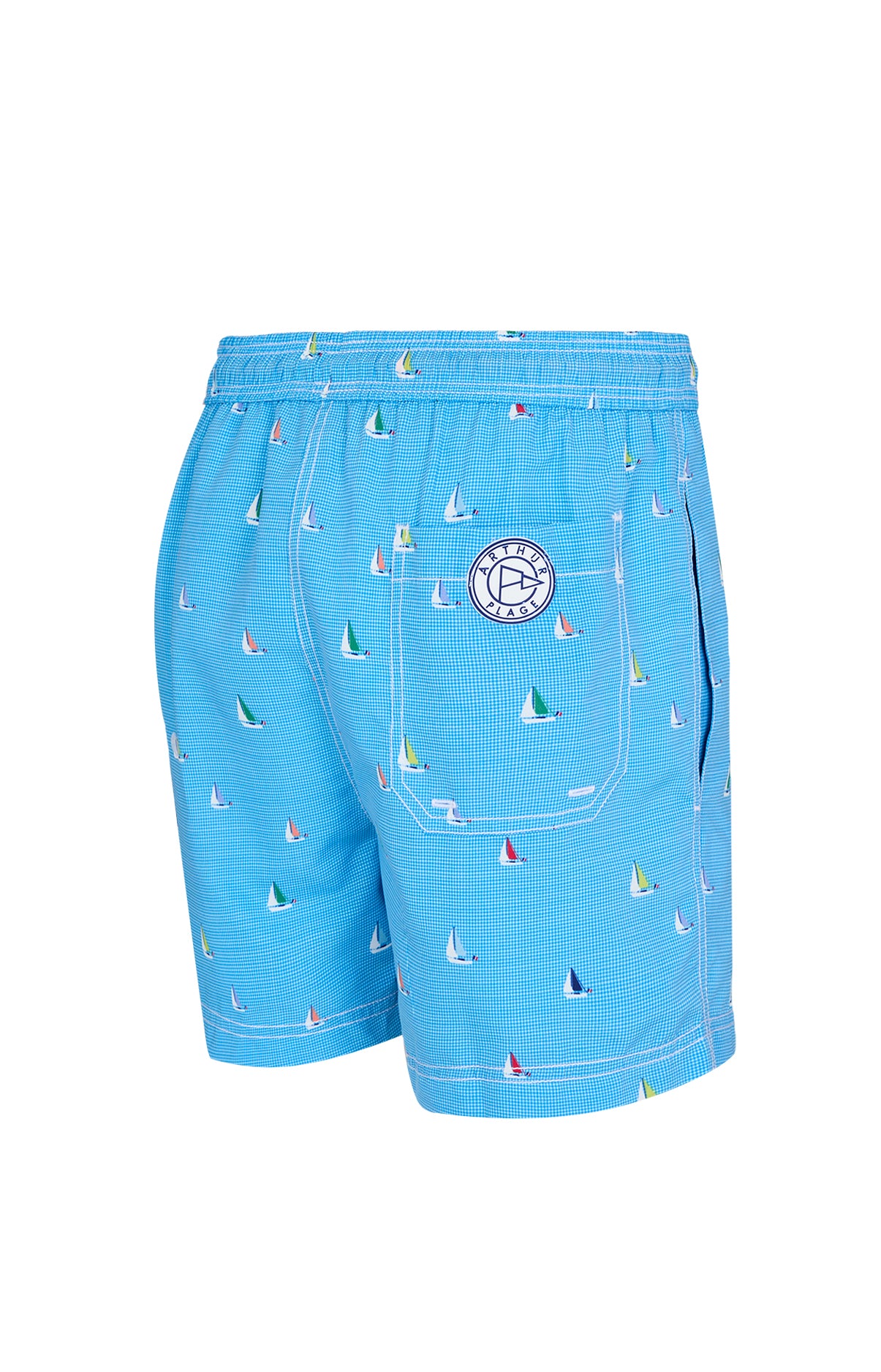 Short de bain Homme Boat Bleu 8