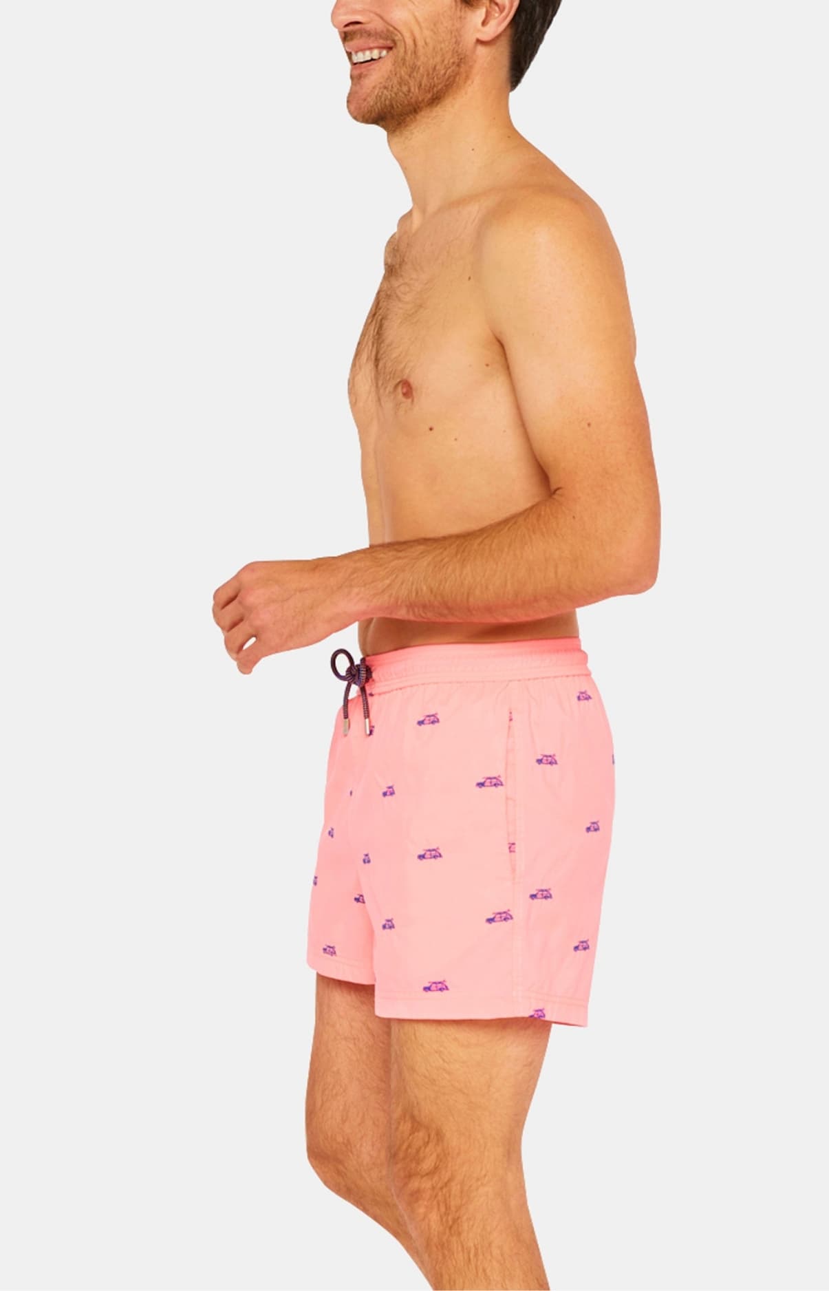 Short de bain motif Californie Rose 4