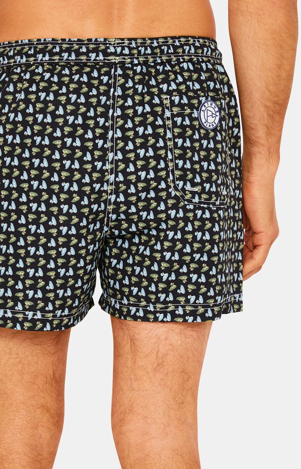 Short de bain Homme Petit Noir 7