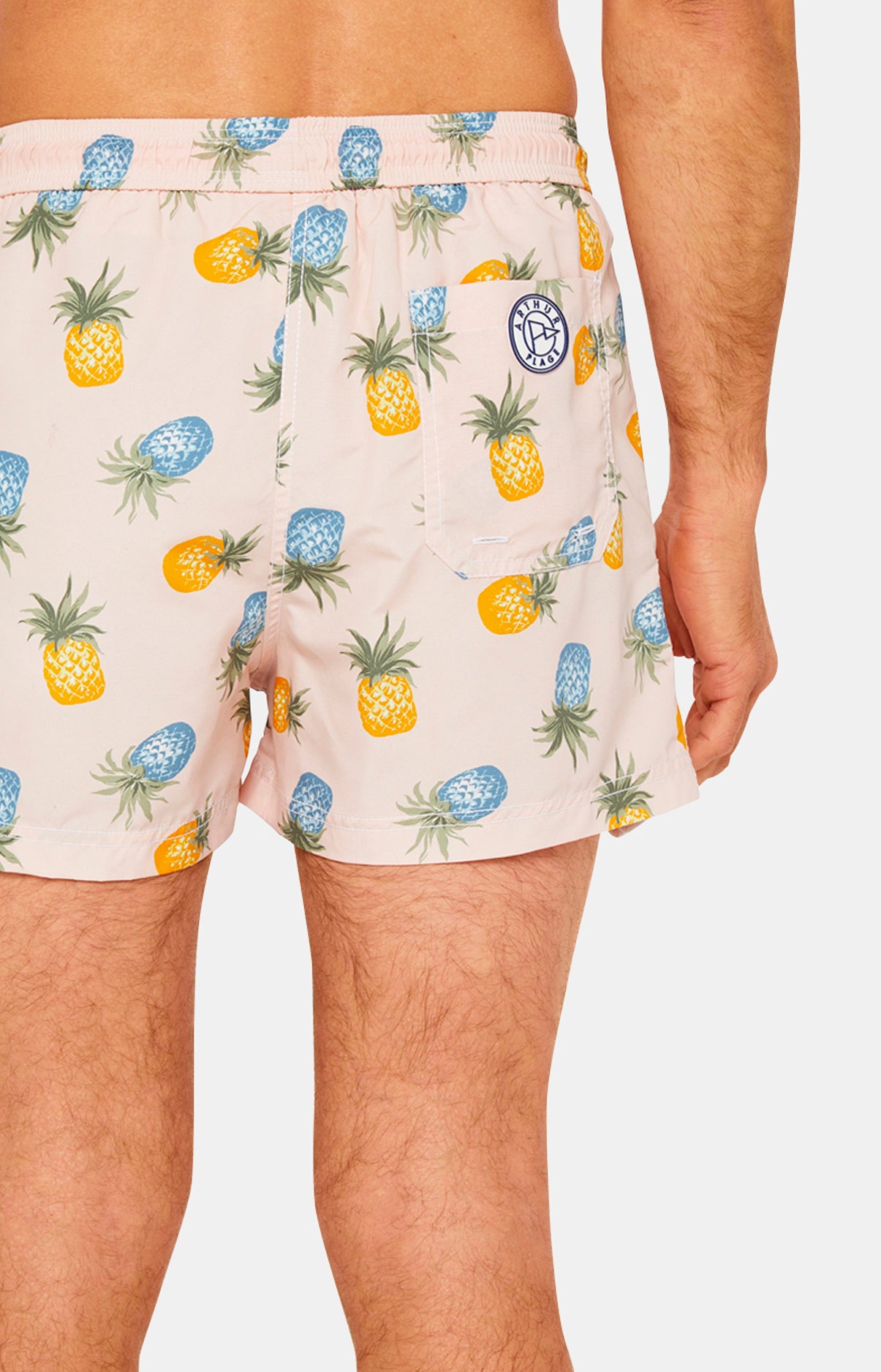 Short de bain Homme Ananas Sable Multicolore 7