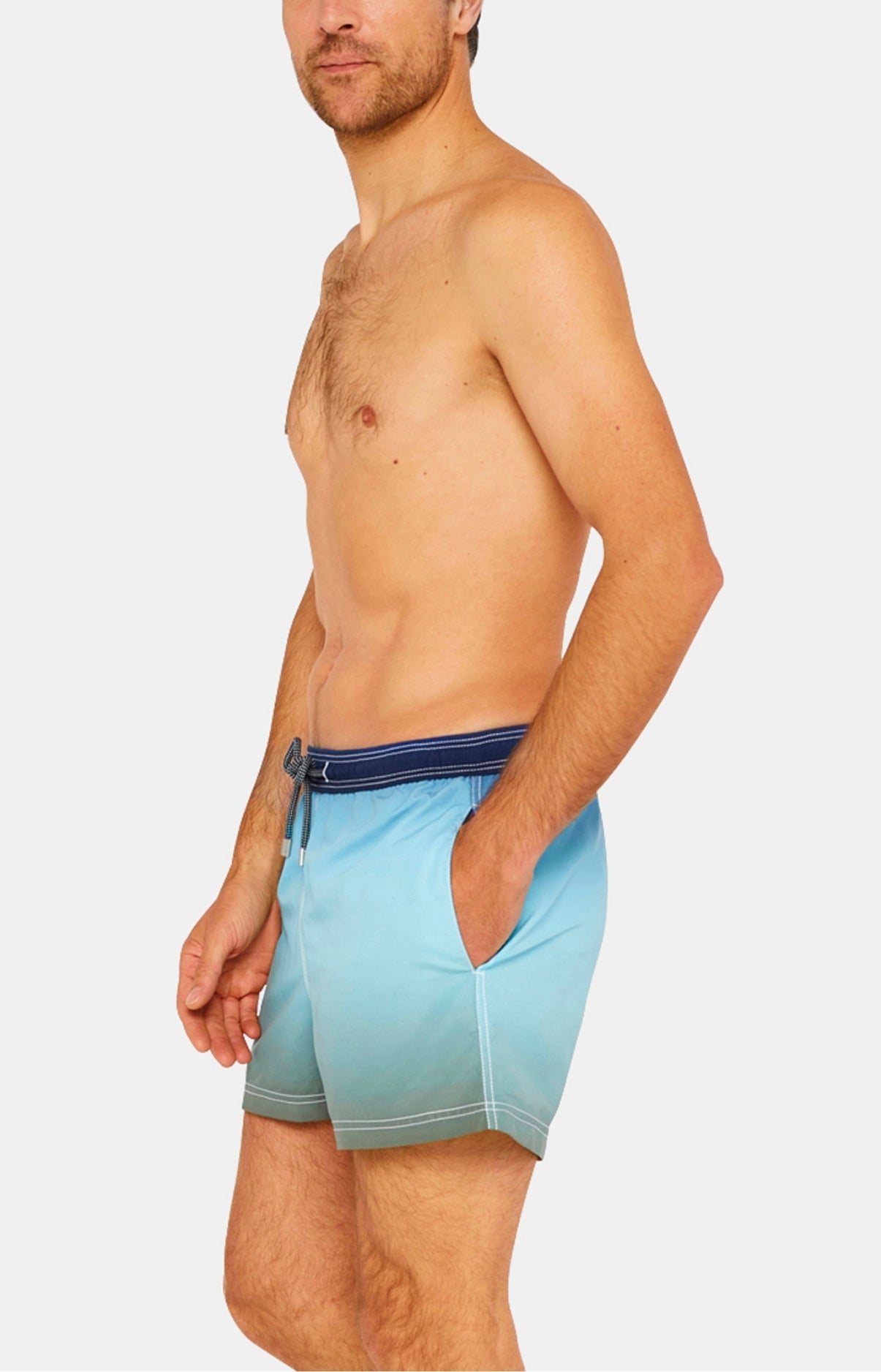 Short de bain - Tie &amp; Dye Marine