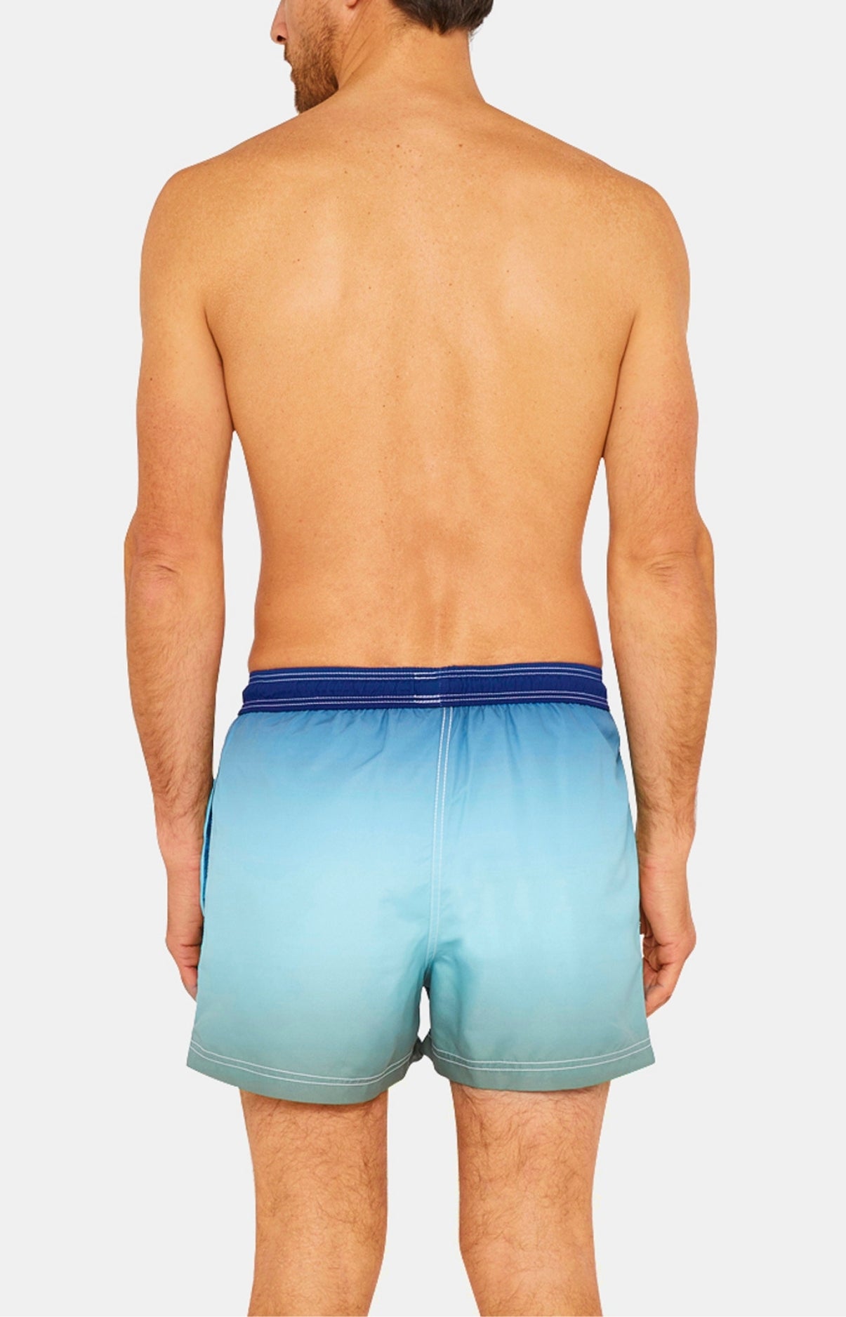 Short de bain - Tie &amp; Dye Marine