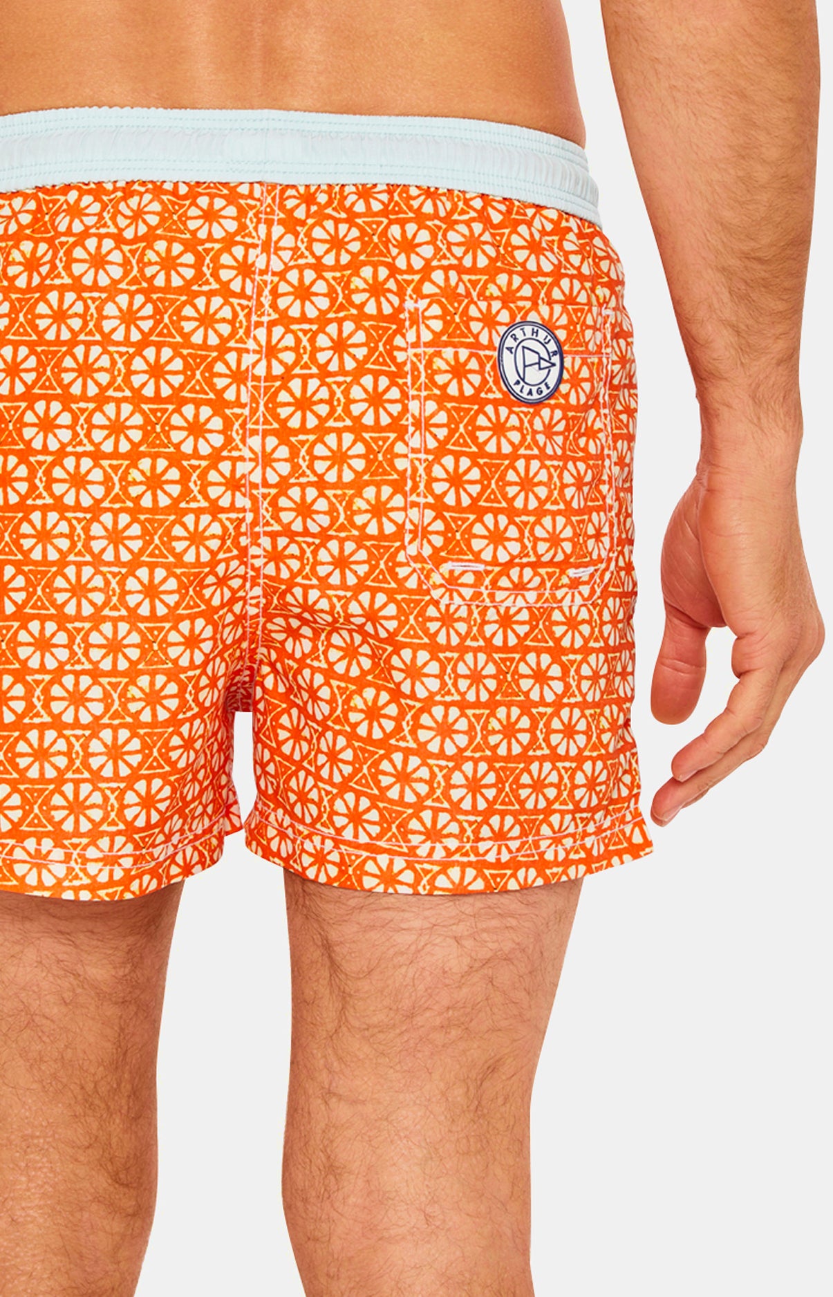 Short de bain Homme Goa Orange 12