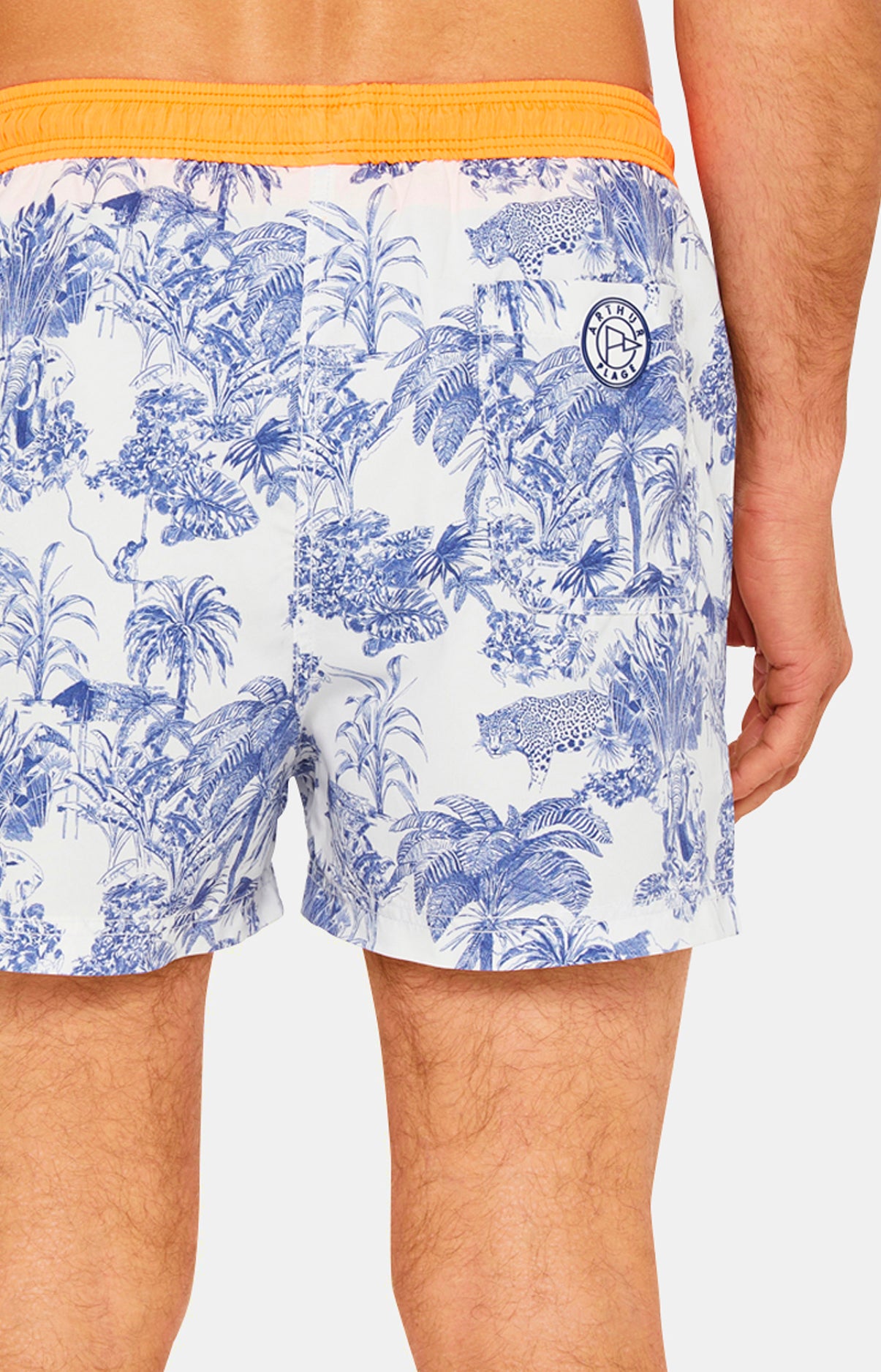 Short de bain Homme Savane Bleu 7