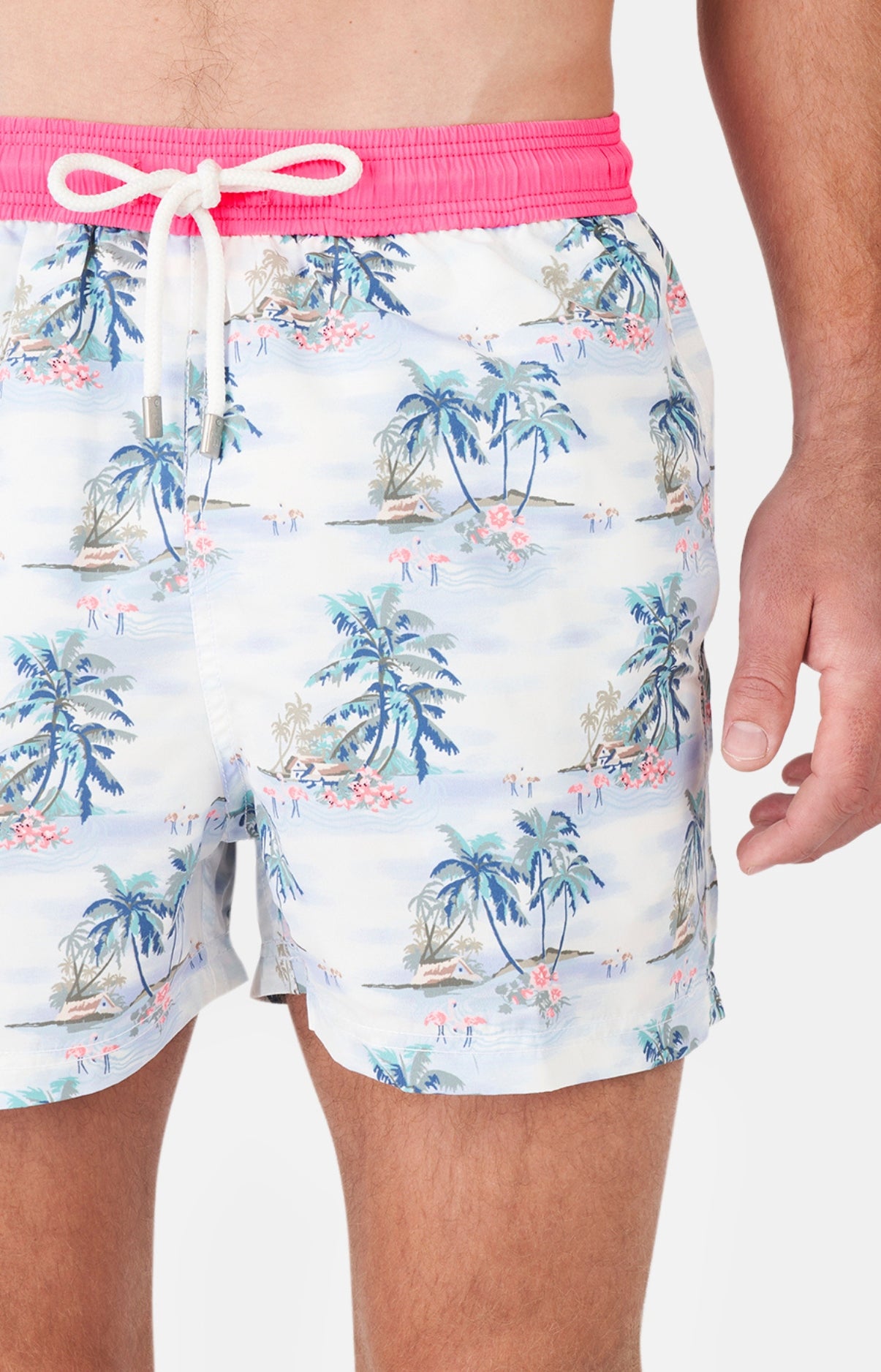 Short de bain Homme Hawai Bleu 2