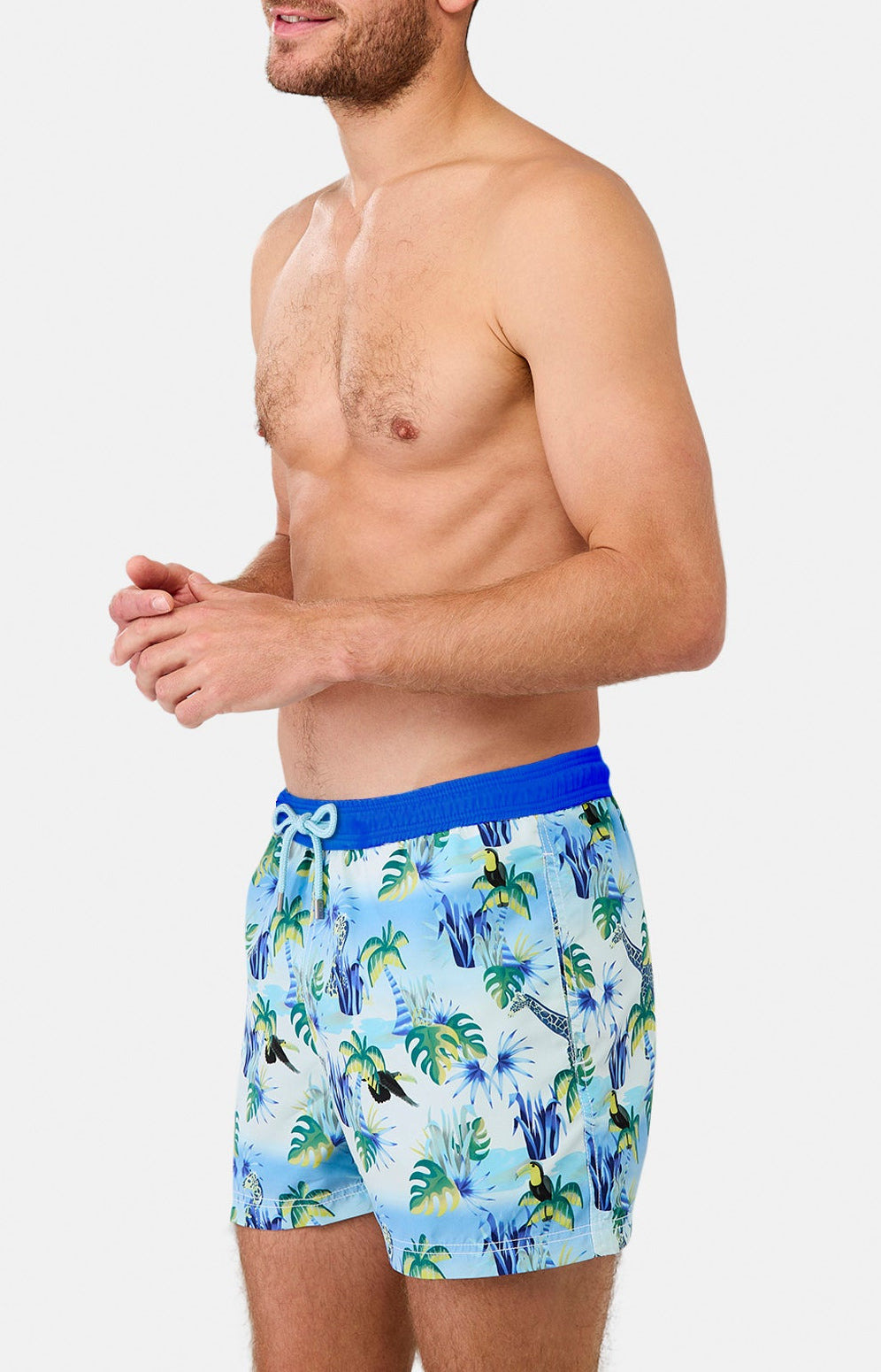 Short de bain Homme Oasif Marine et Bleu 5