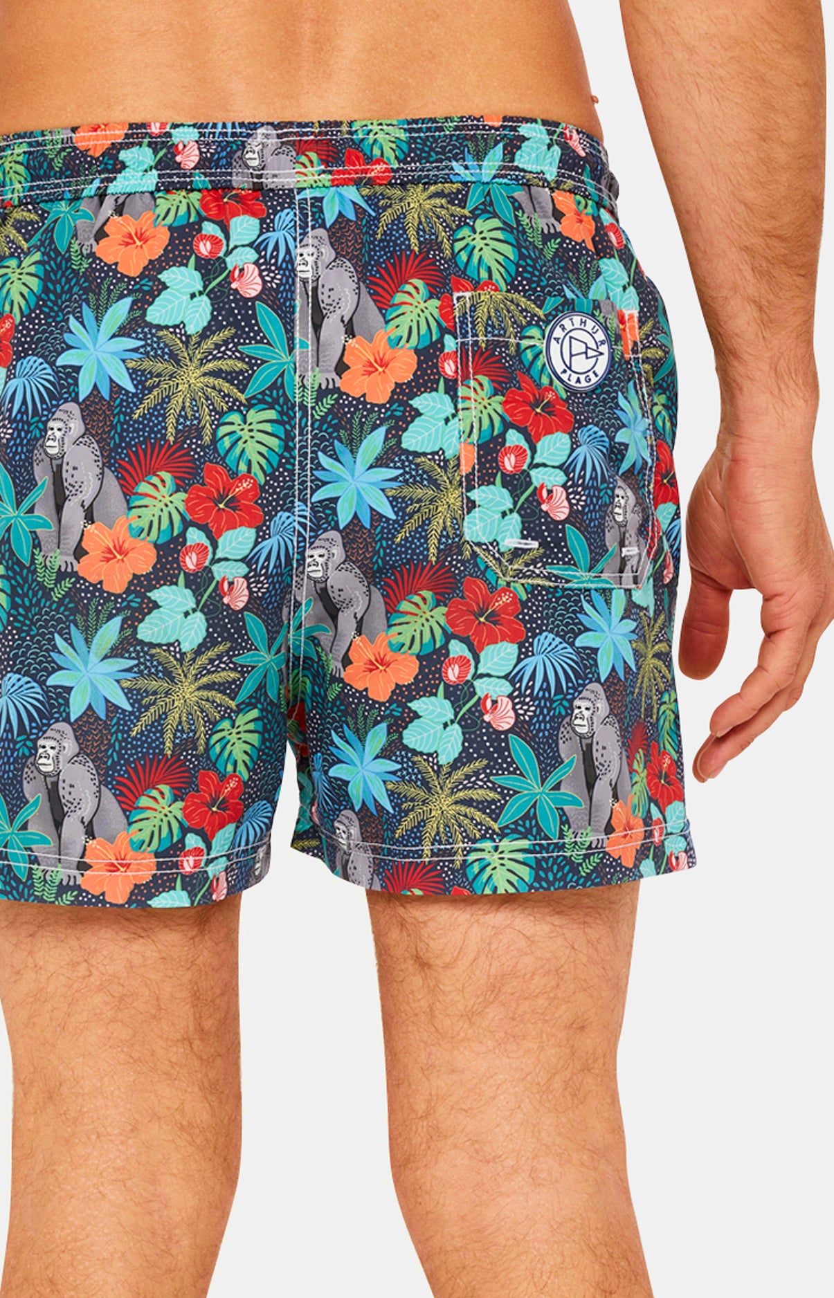 Short de bain Homme Jungle Multicolore 7