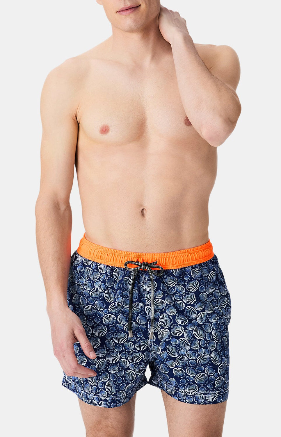 Short de bain homme coquillage marine 1
