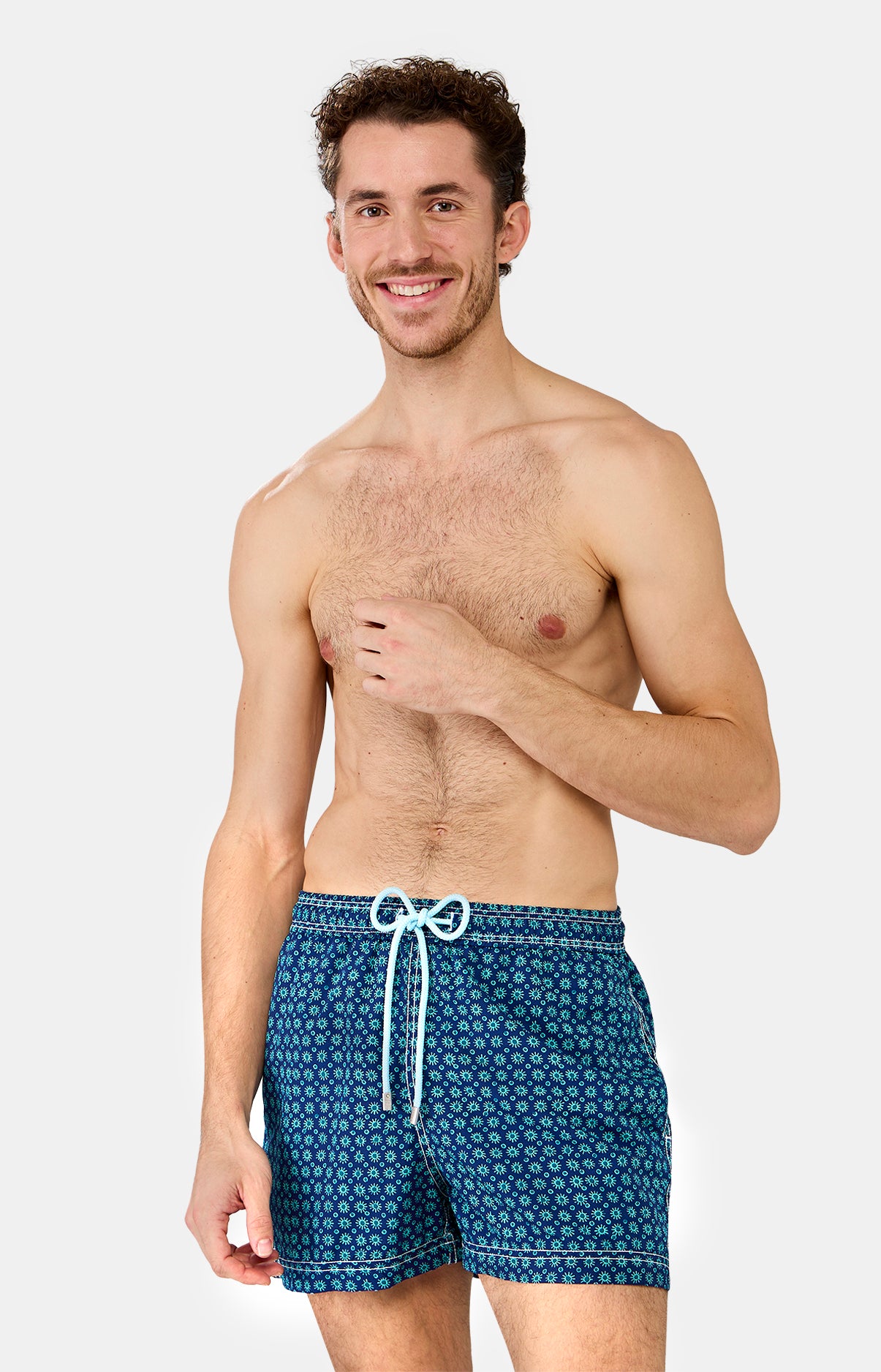 Short de bain Homme Petit soleil Marine 1