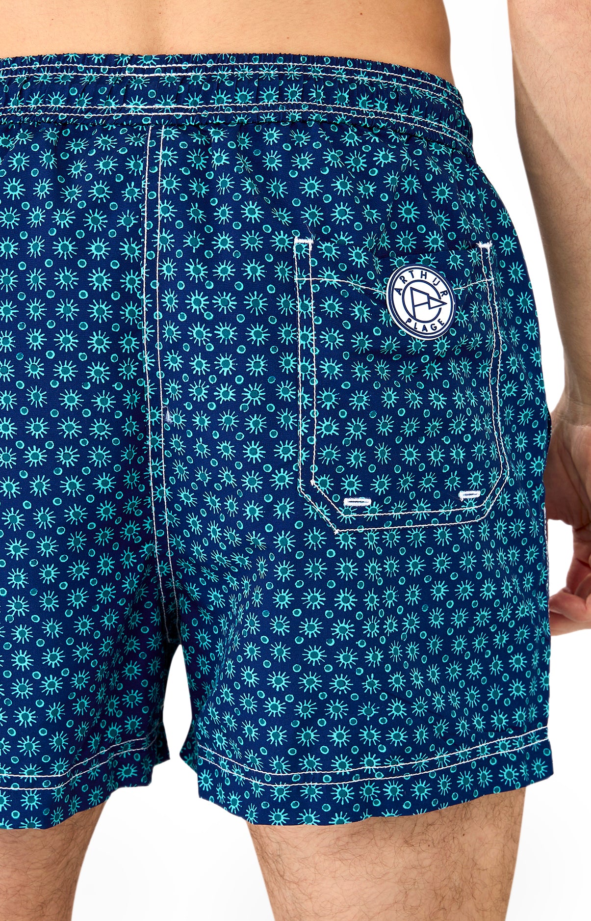 Short de bain Homme Petit soleil Marine 5