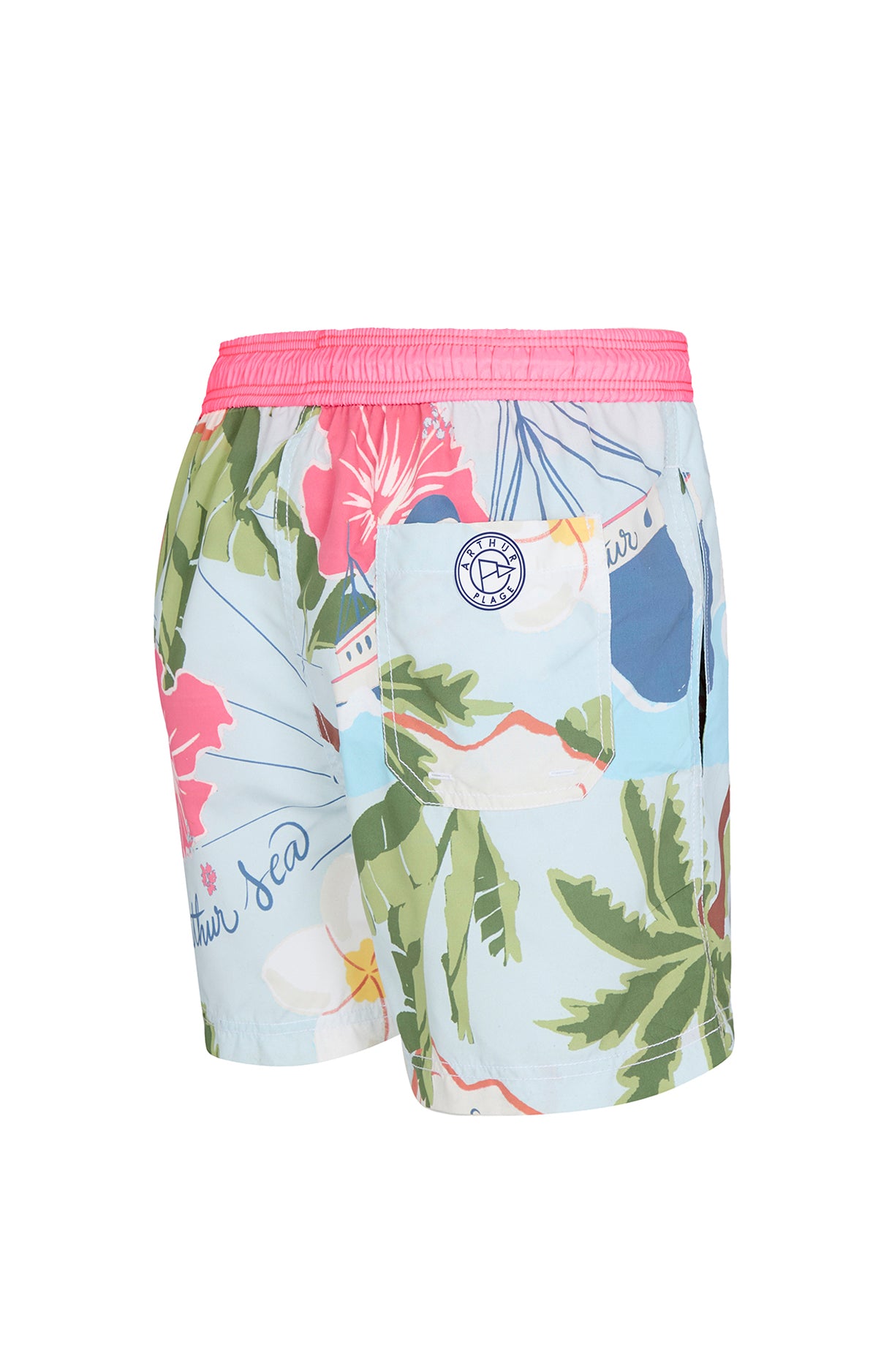 Short de bain Homme Island Multicolore 7