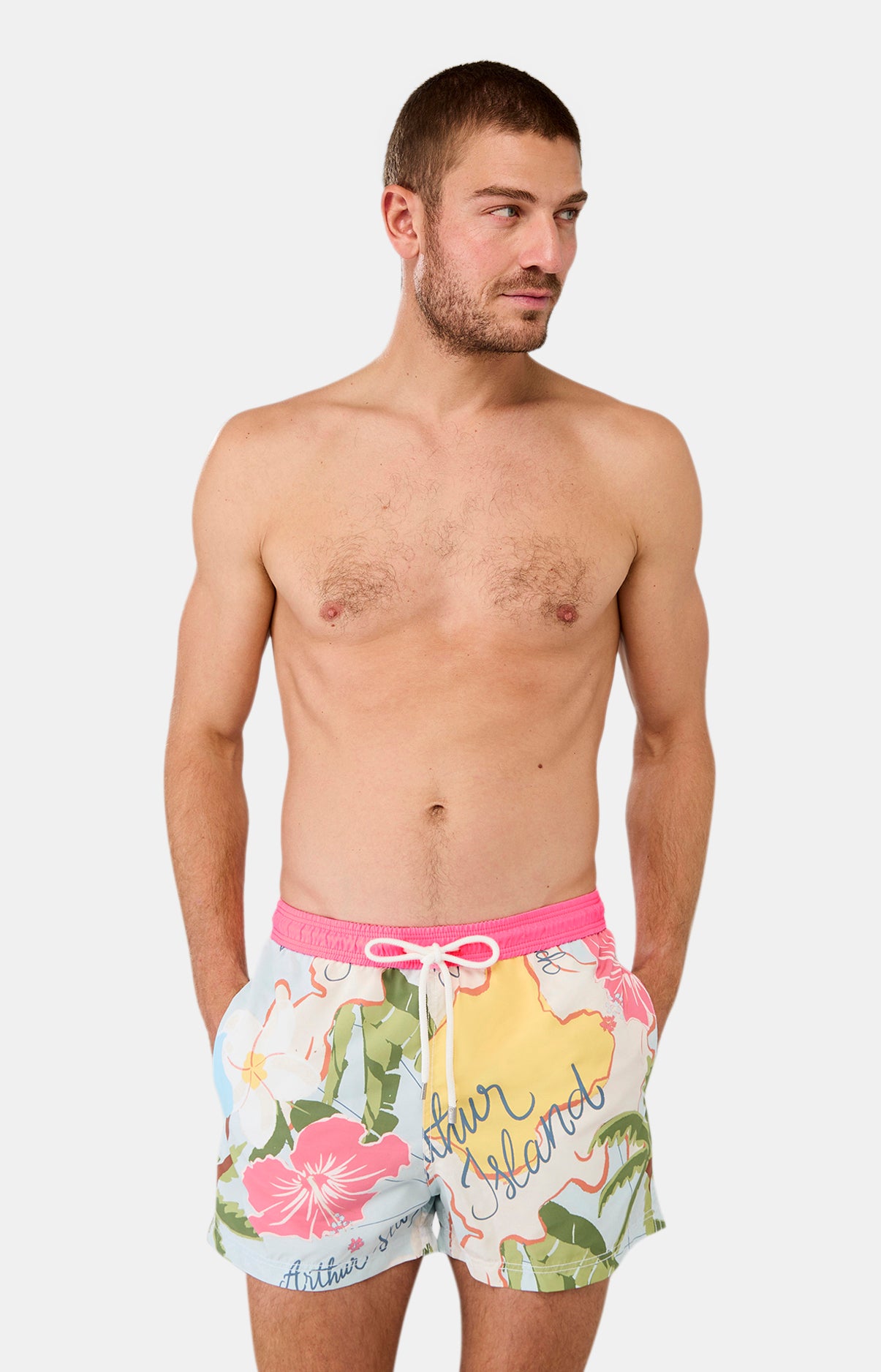 Short de bain Homme Island Multicolore 4