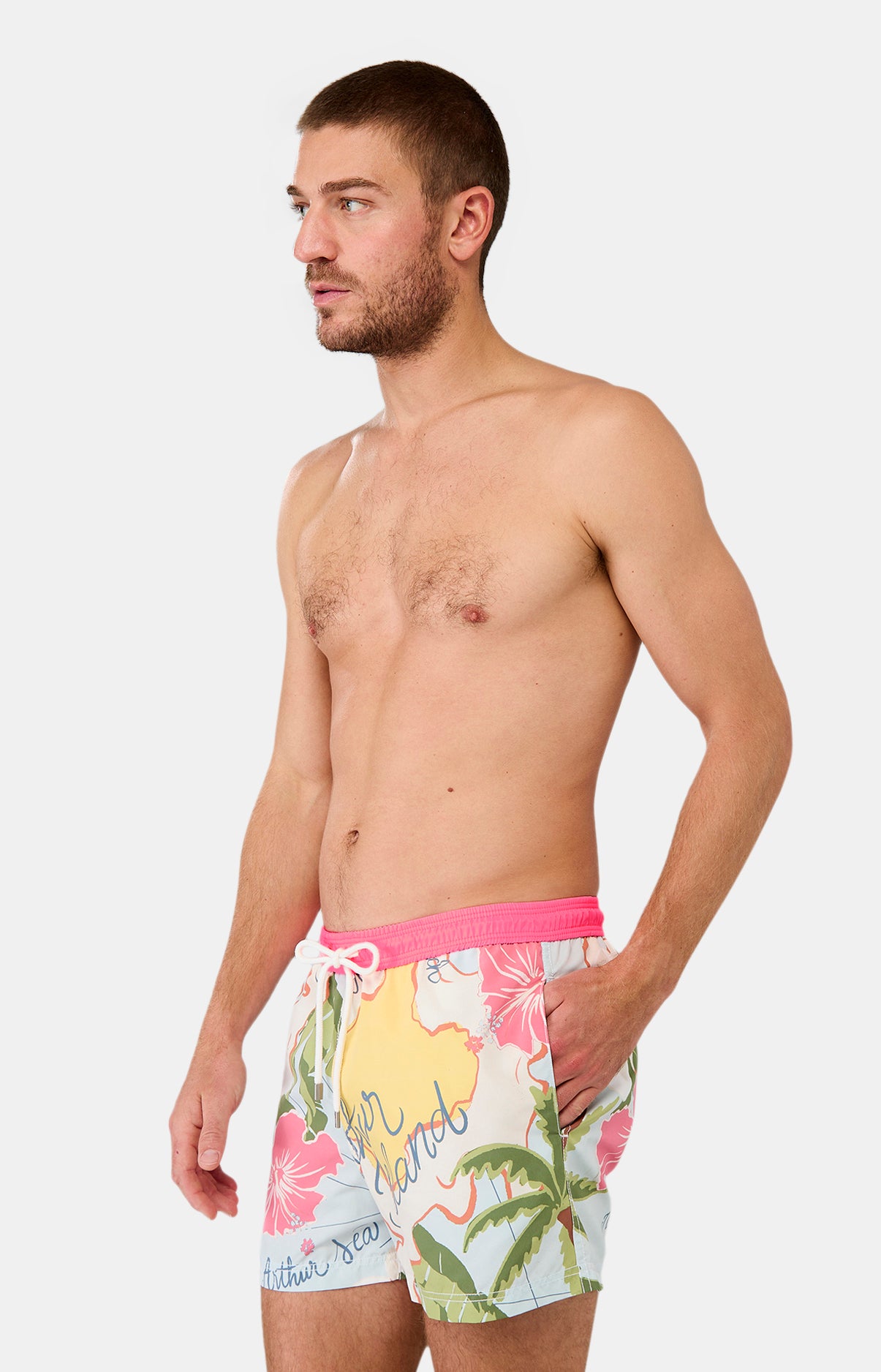 Short de bain Homme Island Multicolore 5
