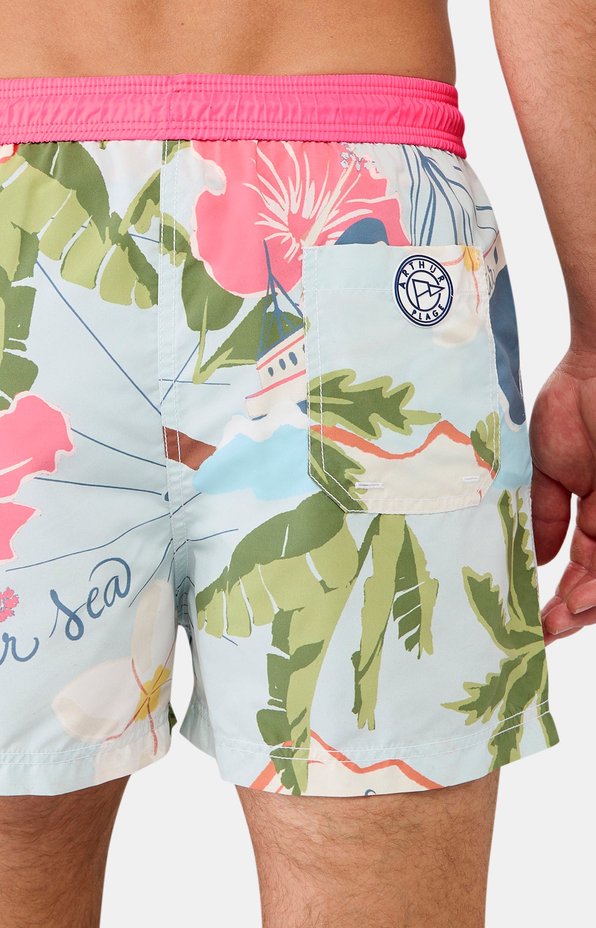 Short de bain Homme Island Multicolore 6