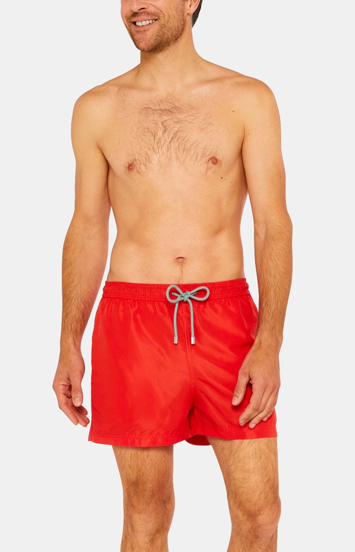 Short de bain - Polyester Recyclé Rouge